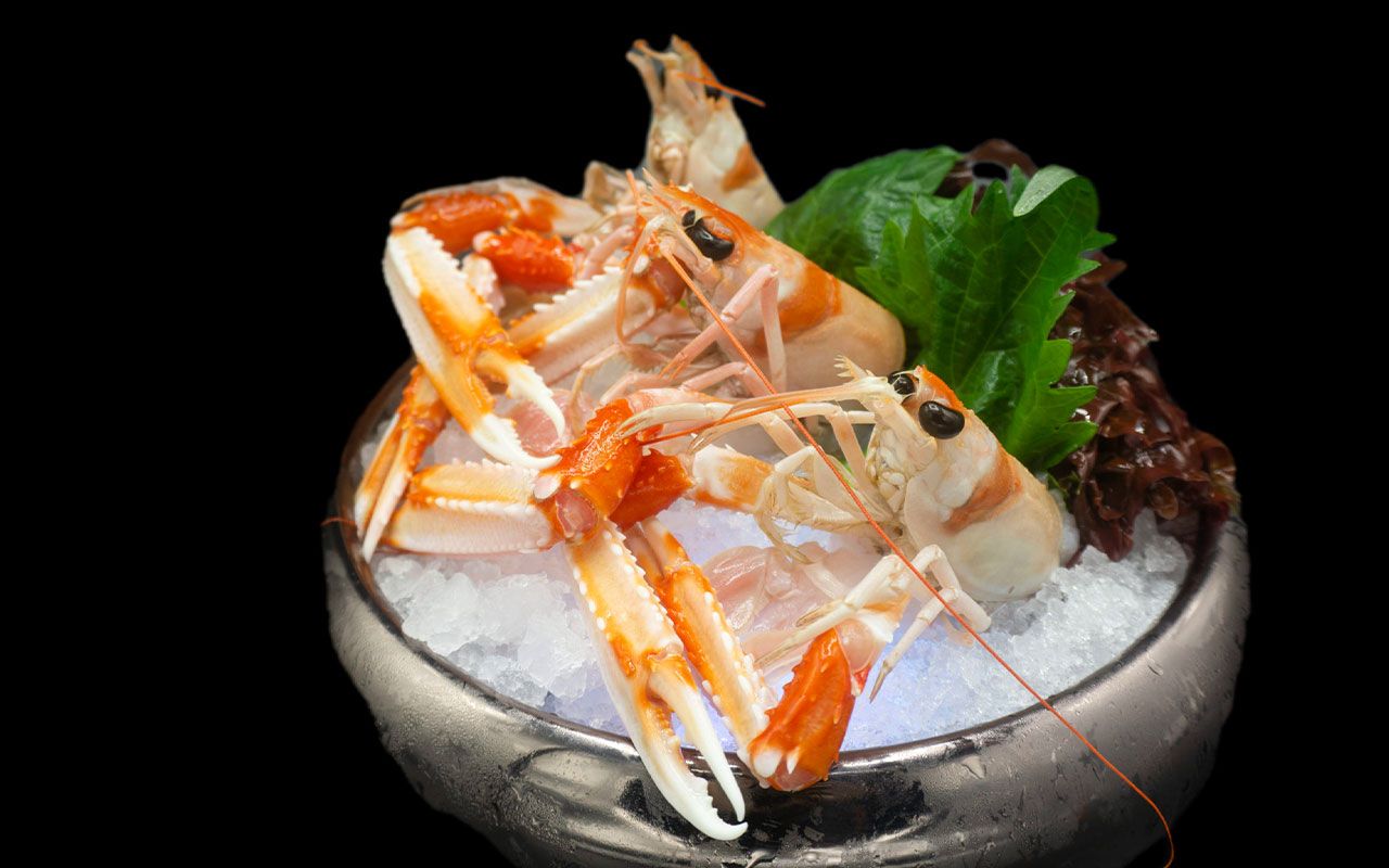 264. Sashimi scampi
