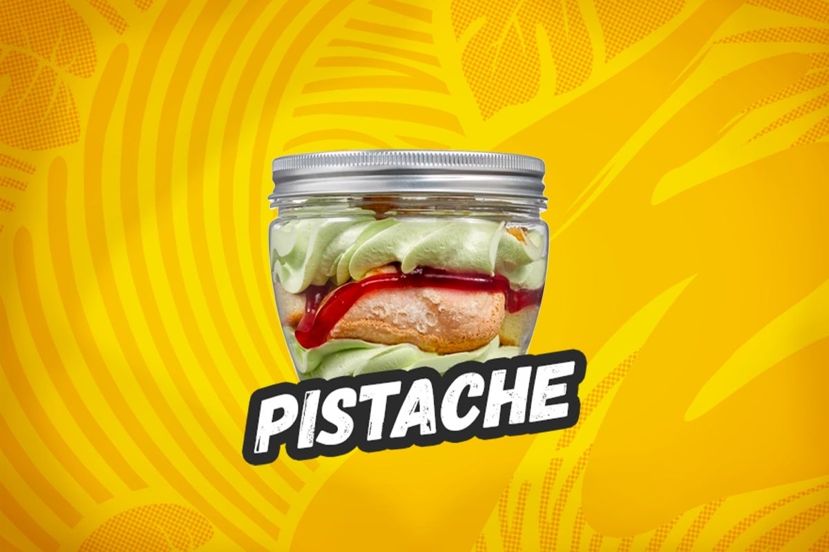 VERRINE - PISTACHE/FRAMBOISE