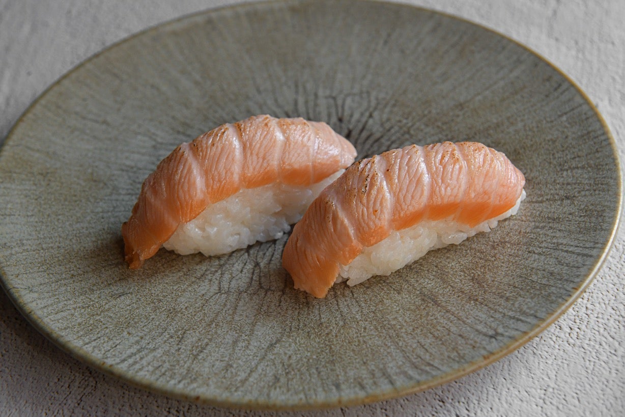 Sushi Saumon flambé