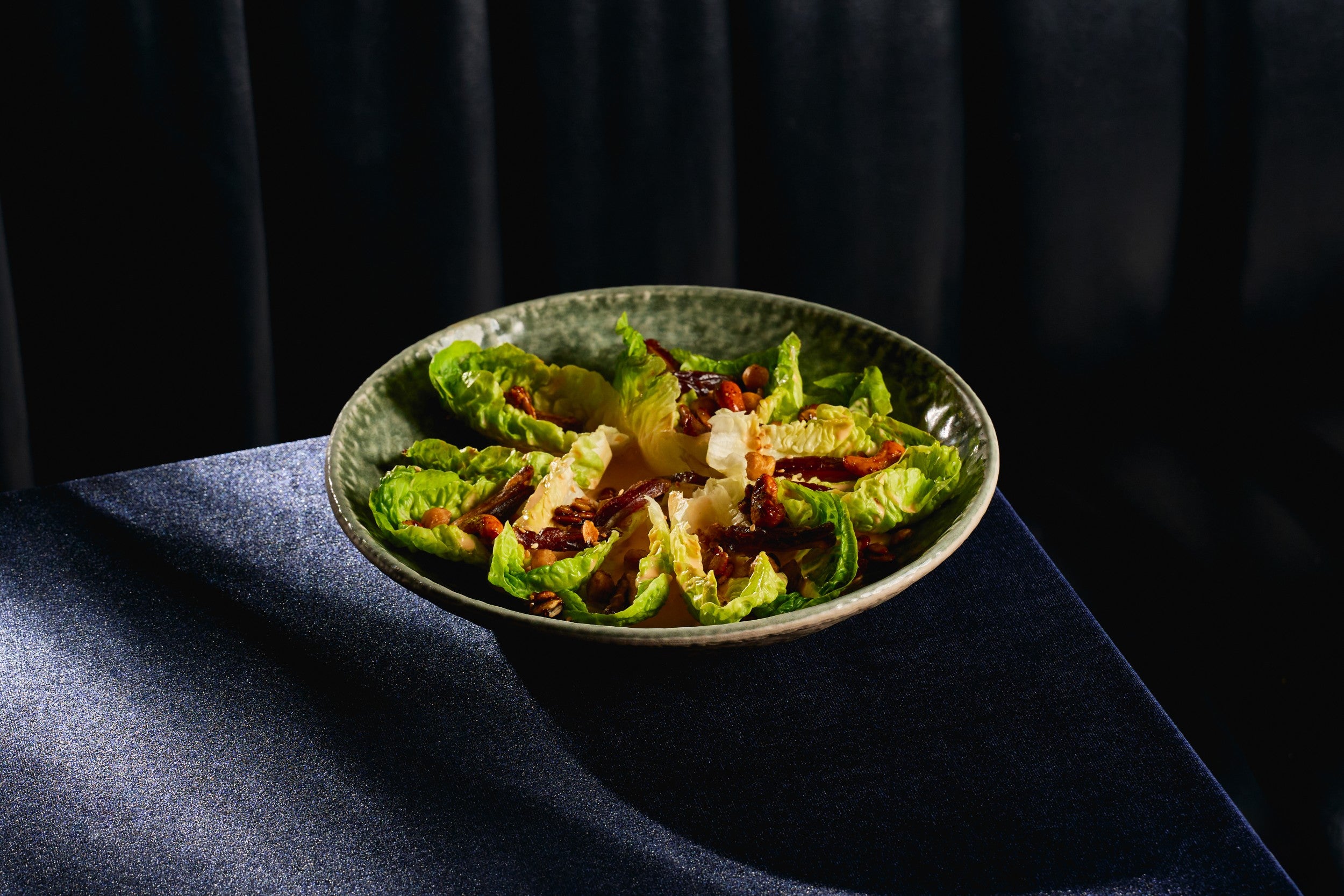 Baby Gem Date Salad