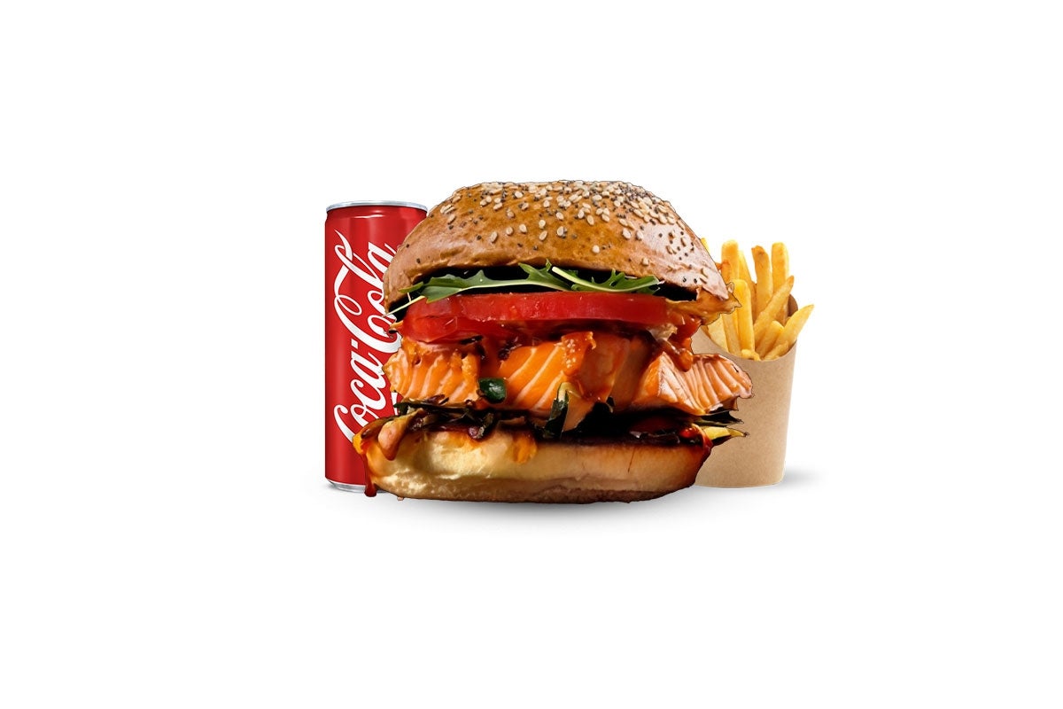 Menu Saumon Burger 🇳🇴