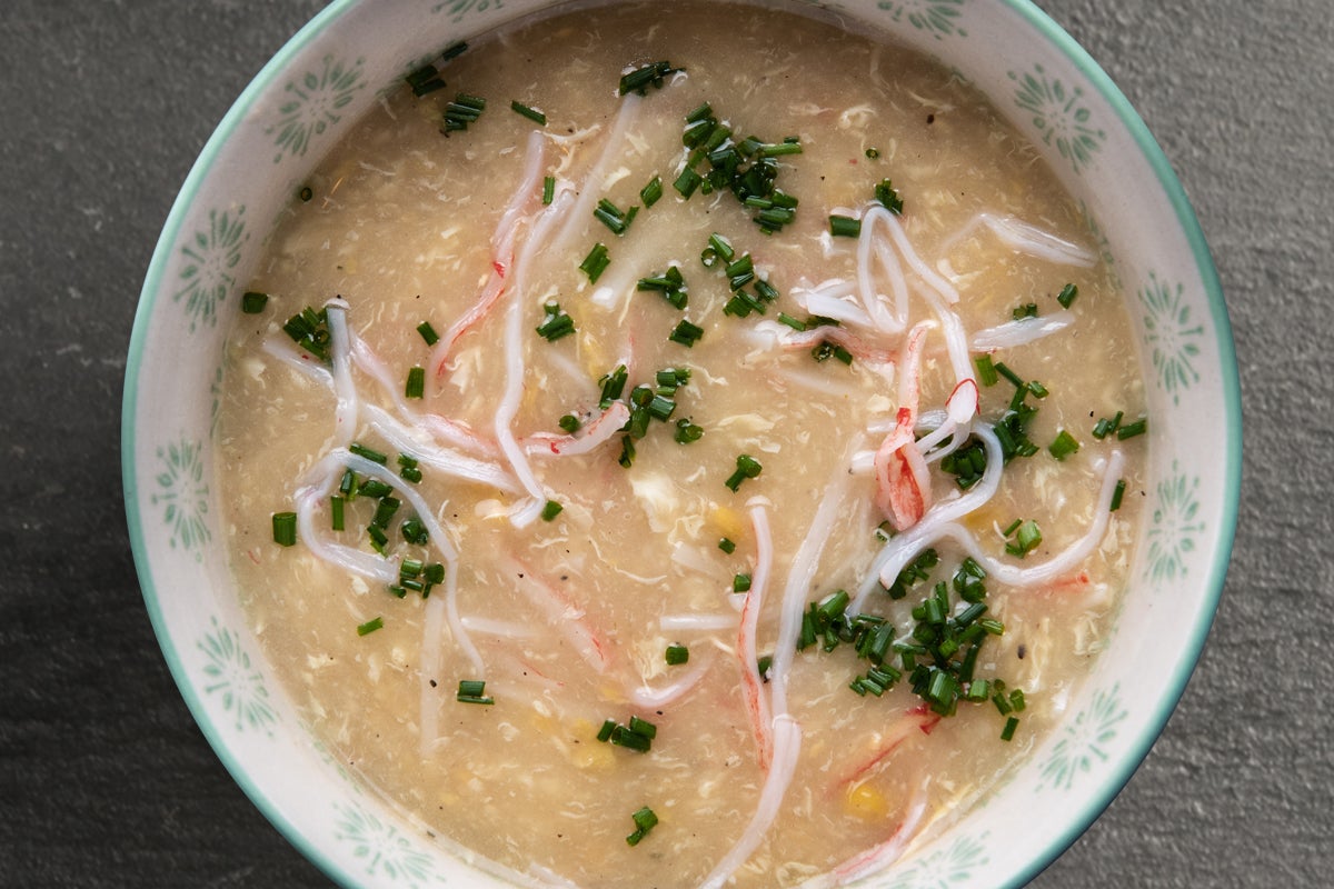 Crab Cream Sweet Corn Soup