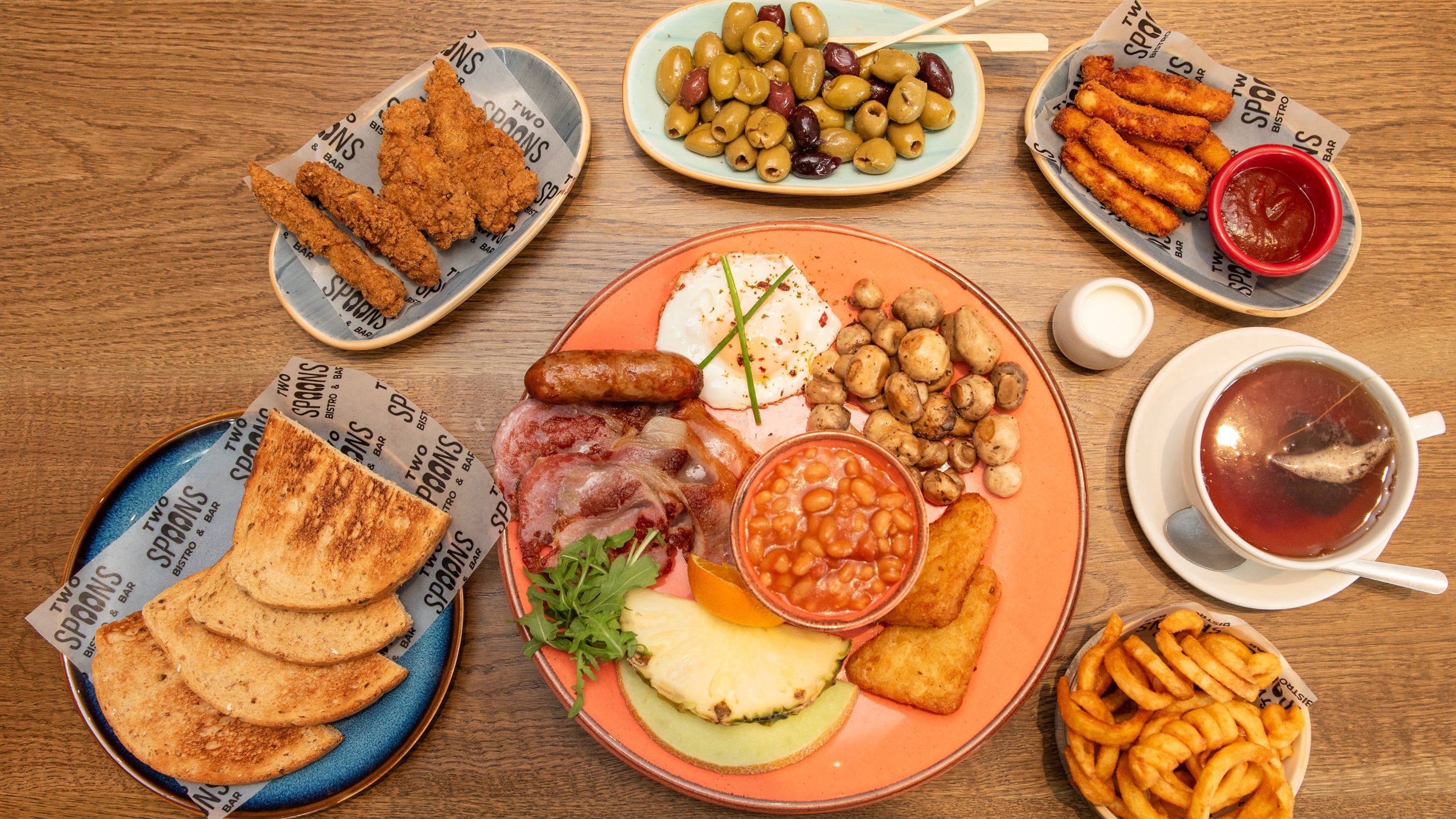 TWO SPOONS BISTRO & BAR - Fleet delivery from Fleet - Order with Deliveroo