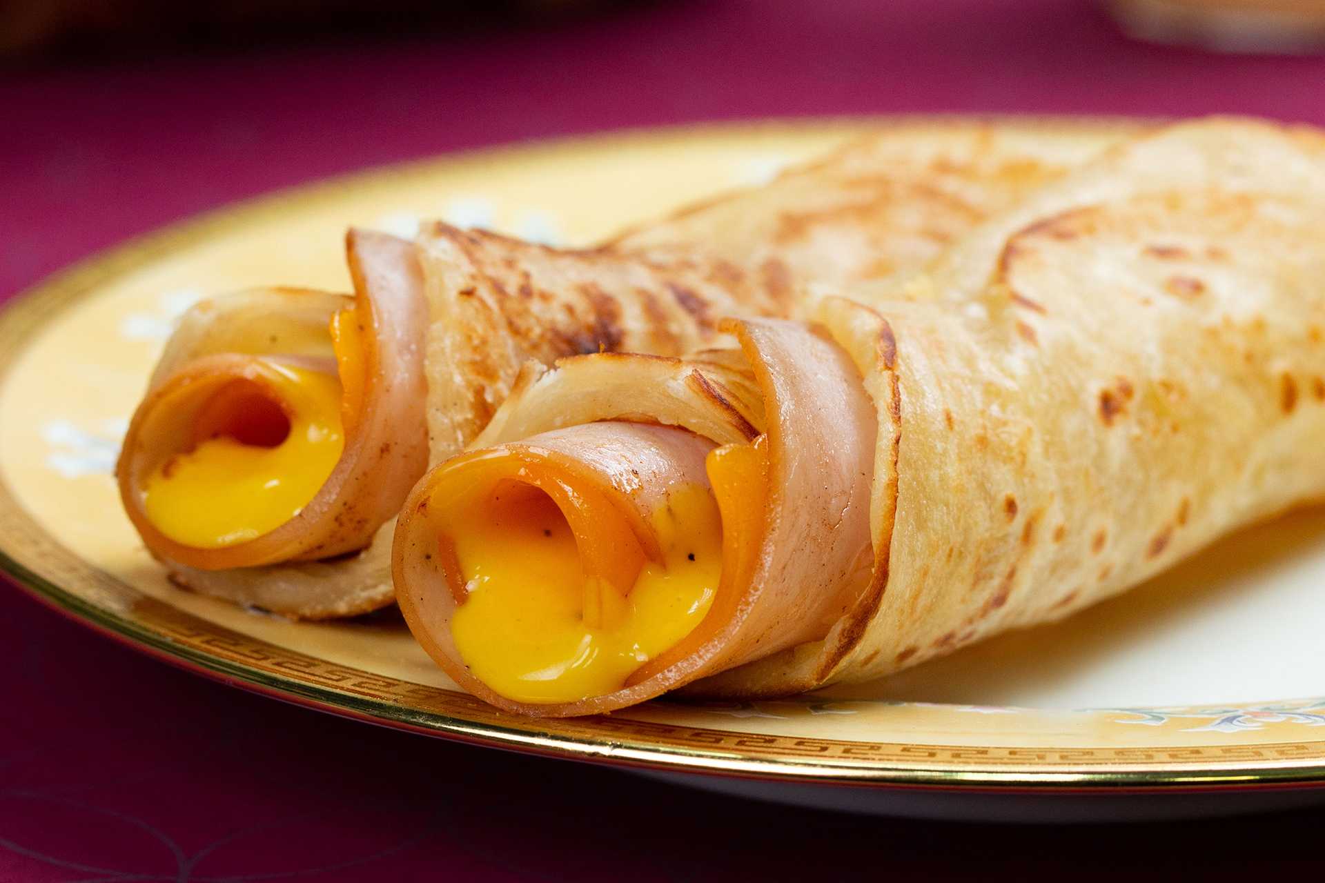 Turkey W Cheese Chapati