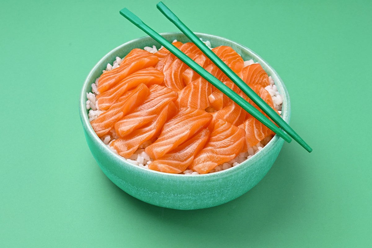 Chirashi saumon