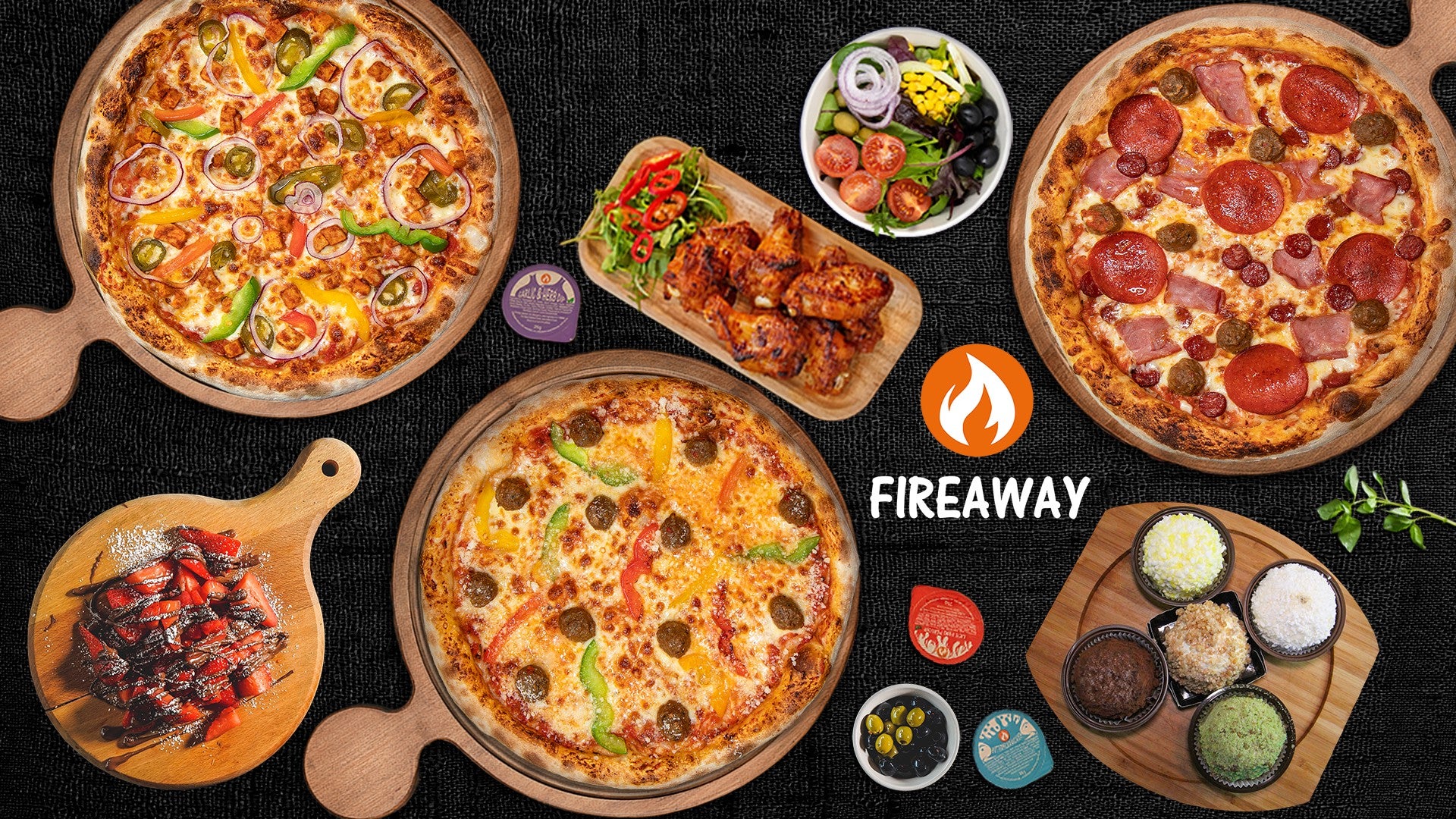 Fireaway Pizza Exeter delivery from Exeter City Centre Order with