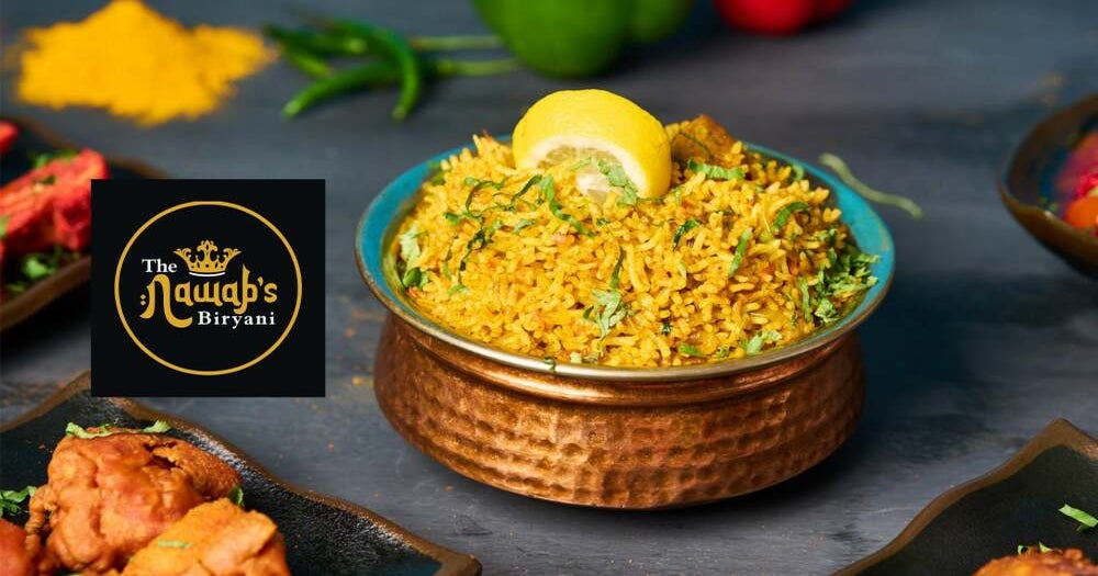 The Nawab's Biryani delivery from Antwerpen Station Order with Deliveroo
