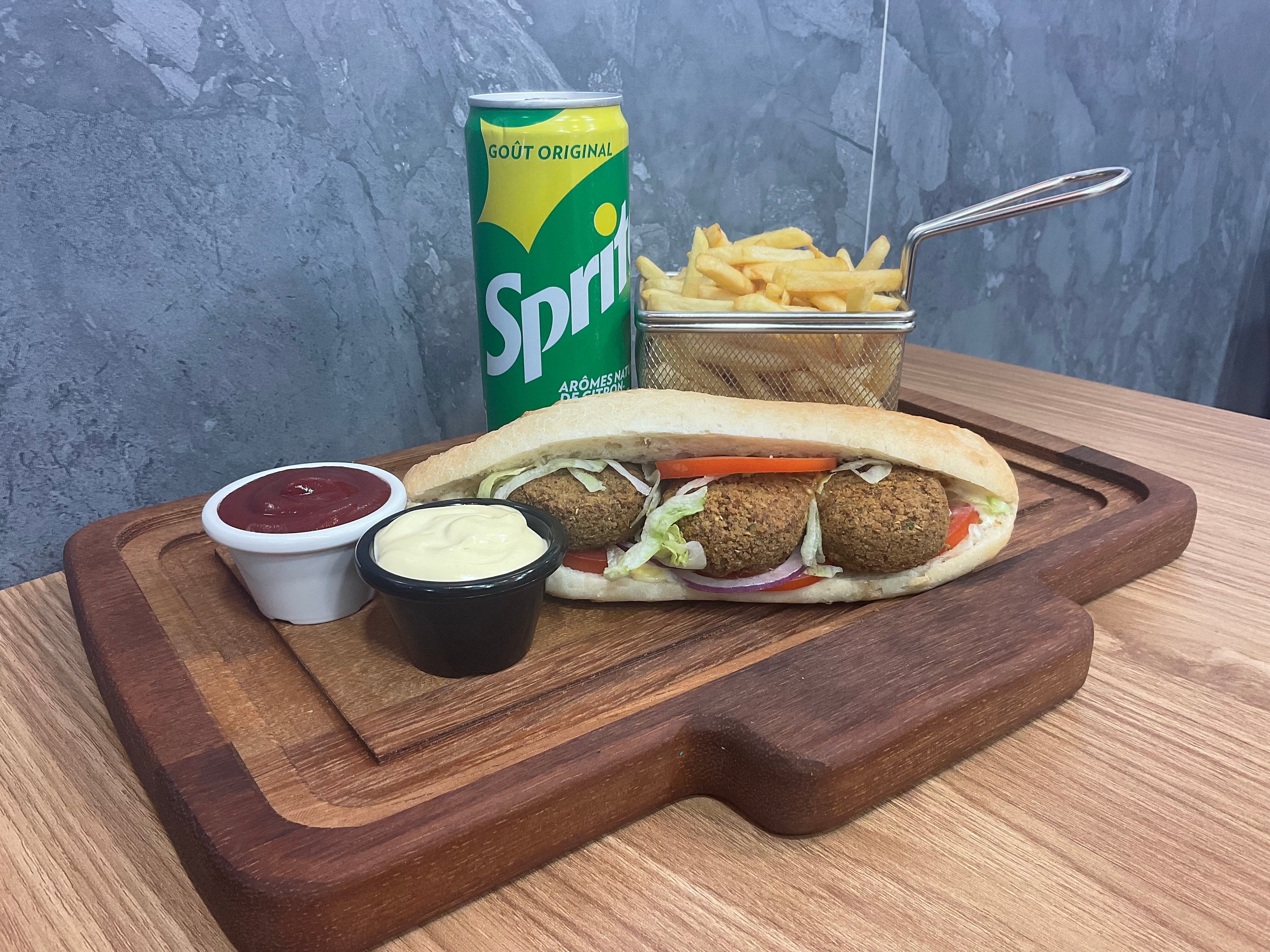Menu Sandwich Falafel