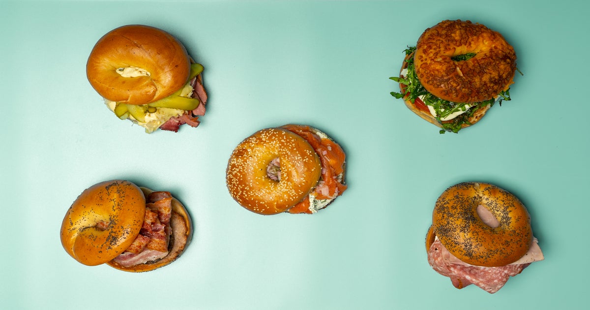 So... NYC Bagels and Brew delivery from Ferryhill Order with Deliveroo