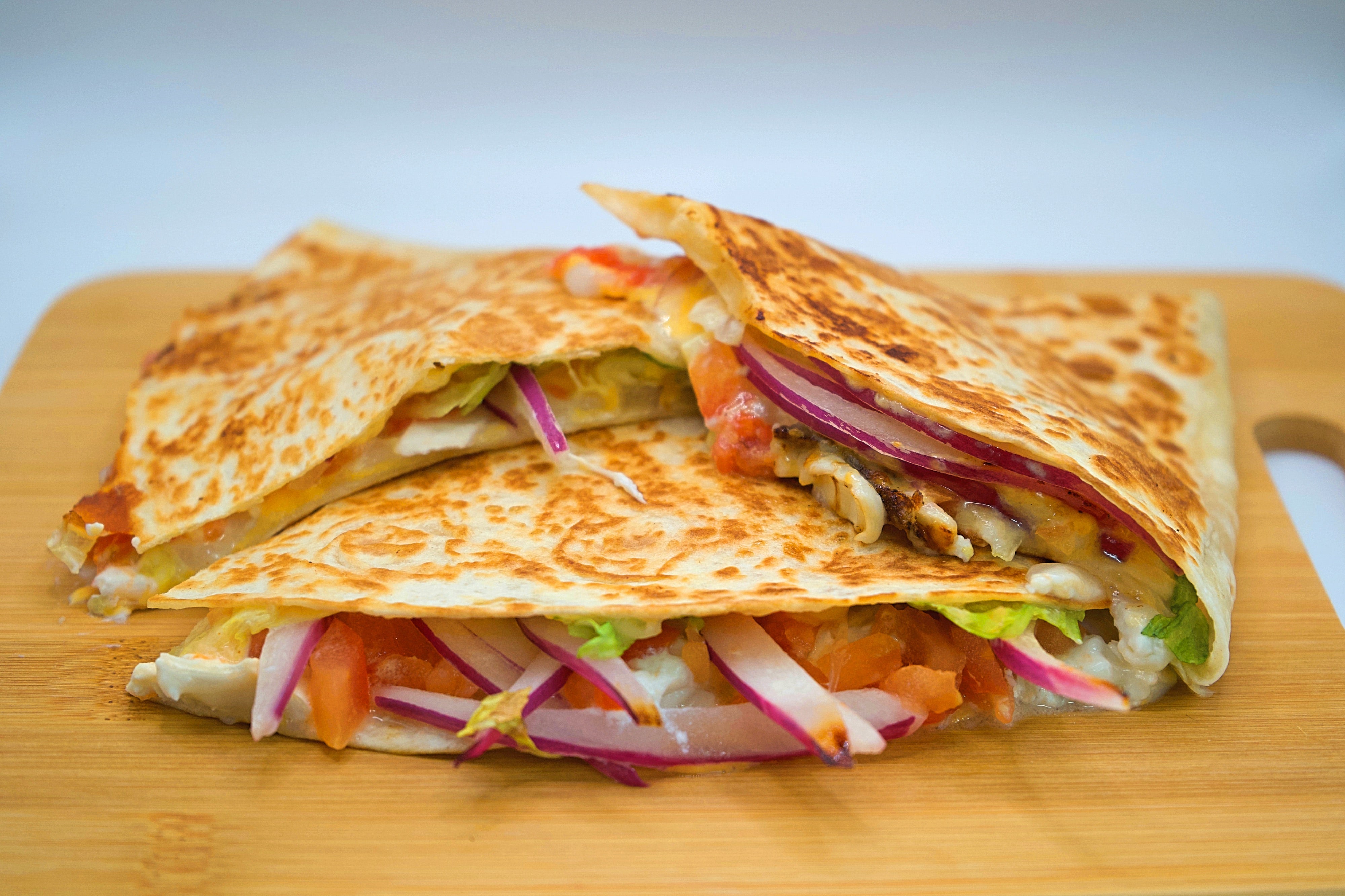 Menu Quessadias Légumes 🌮+Frites Maison🍟+ boisson🥤👌