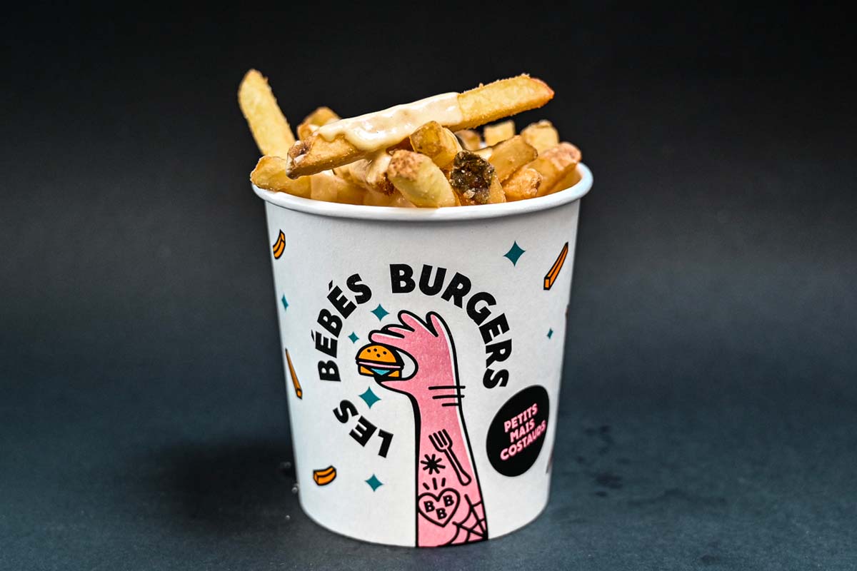 🥔 Frites sauce fromagère 🧀