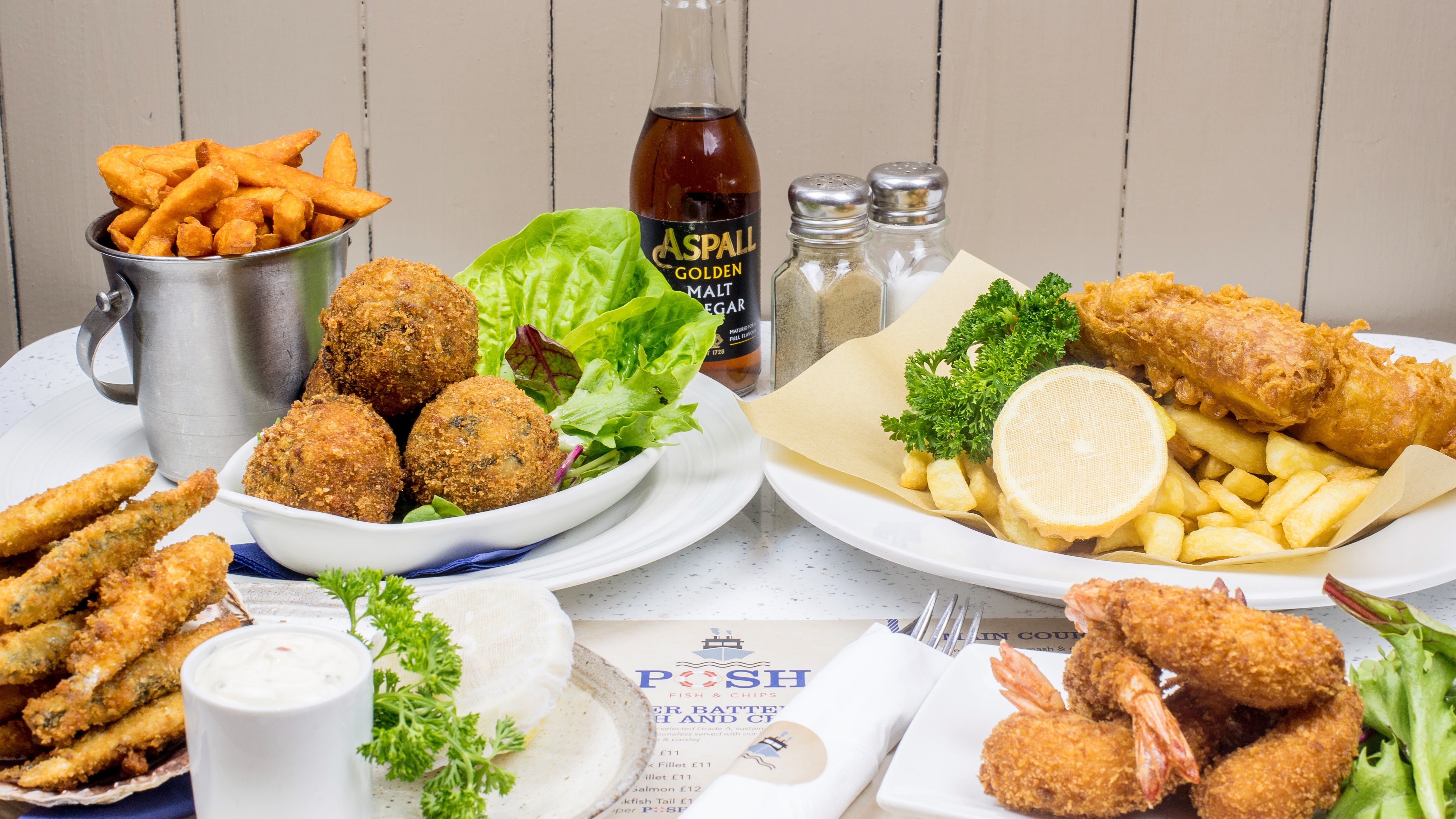 Posh Fish & Chips The Beehive delivery from Peterborough Order with Deliveroo