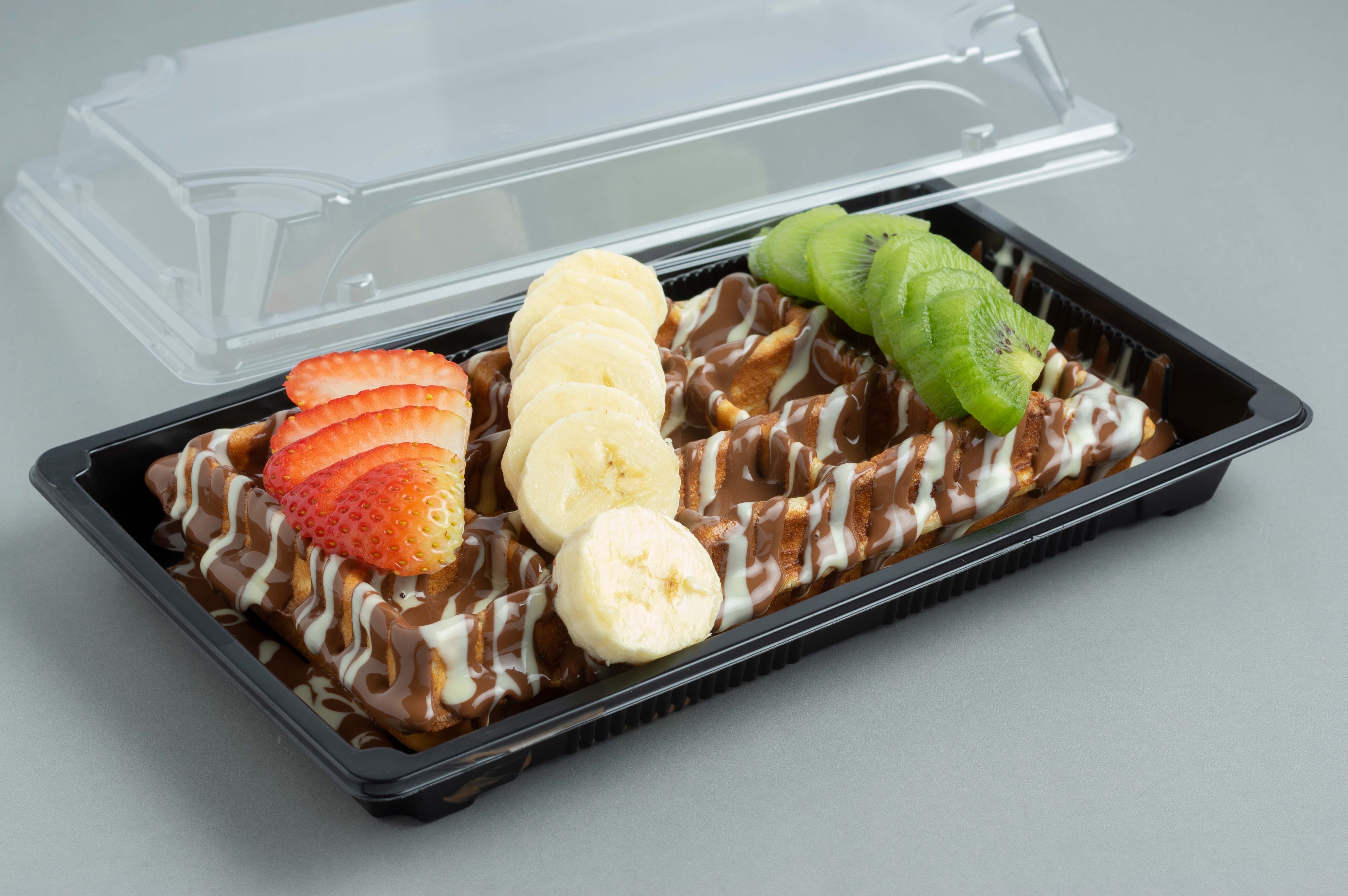 Nutella Fruits Waffle