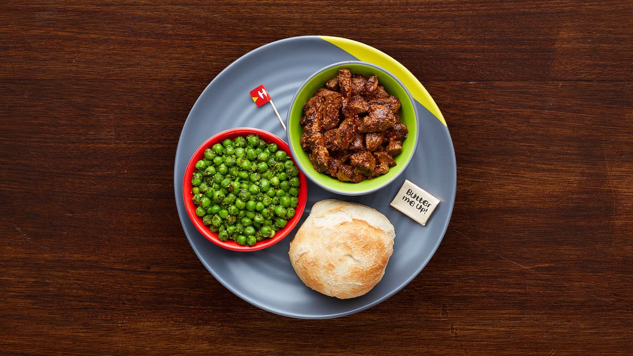 Chicken Livers & Rustic Portuguese Roll