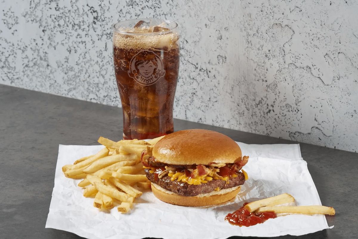 BBQ Bacon Melt Cheeseburger Combo - Large