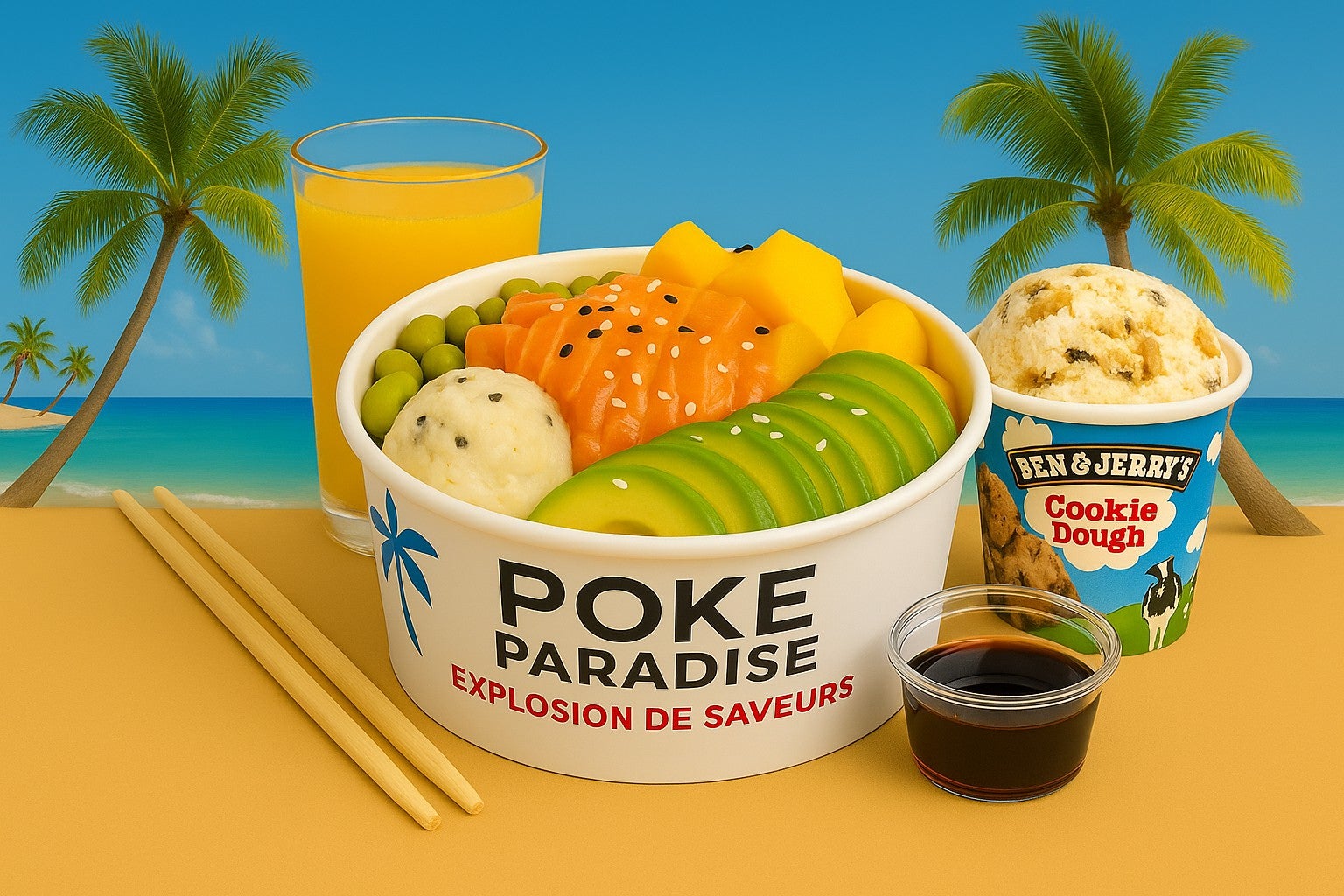🥣 Menu Poke 🥢 ❄️ givré ❄️ 🥶