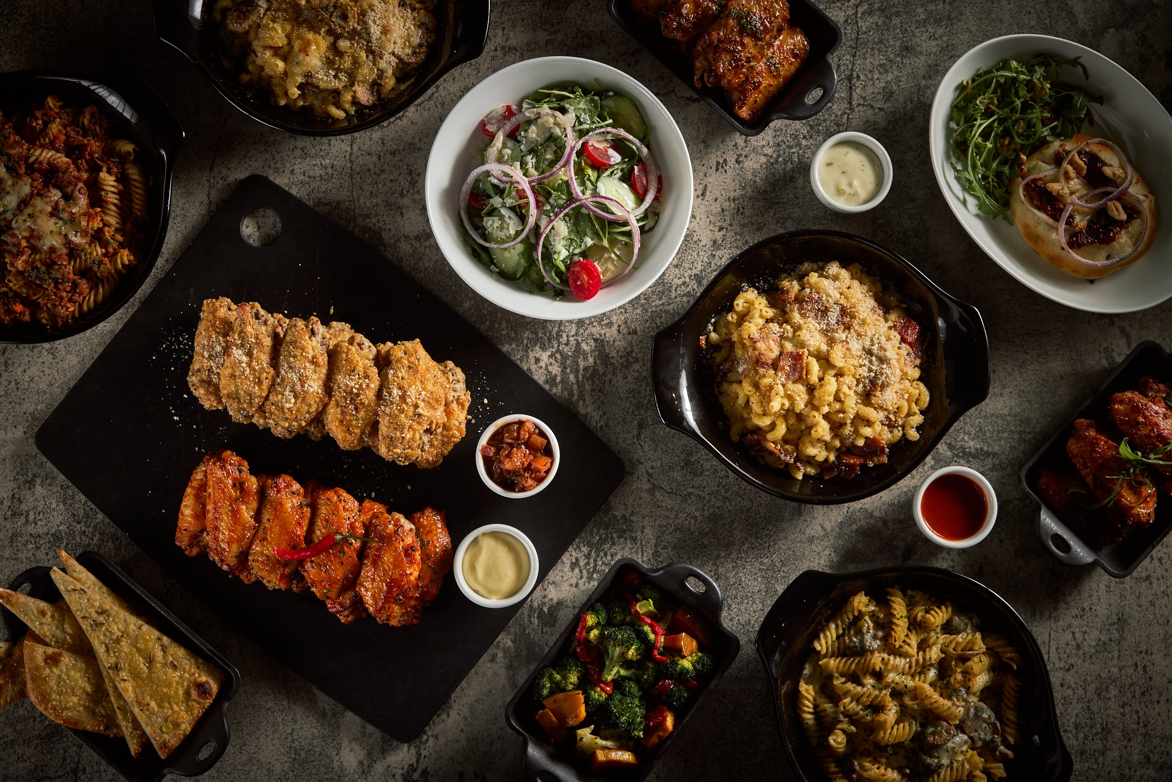 Mac and Wings delivery from Prince Edward Order with Deliveroo