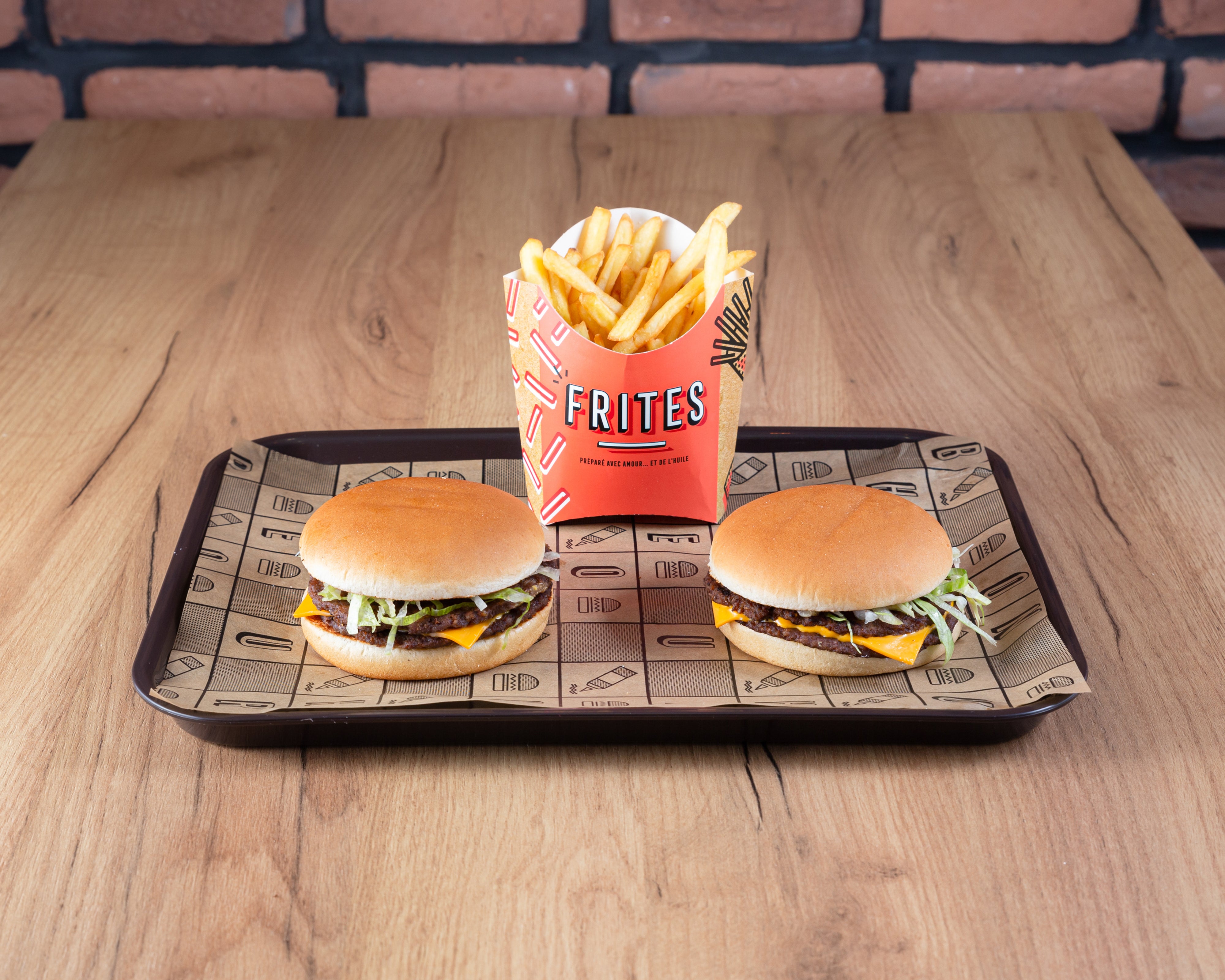 Menu B-11 burger