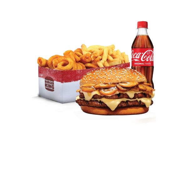 Mushroom N Swiss XXL Meal - Super King