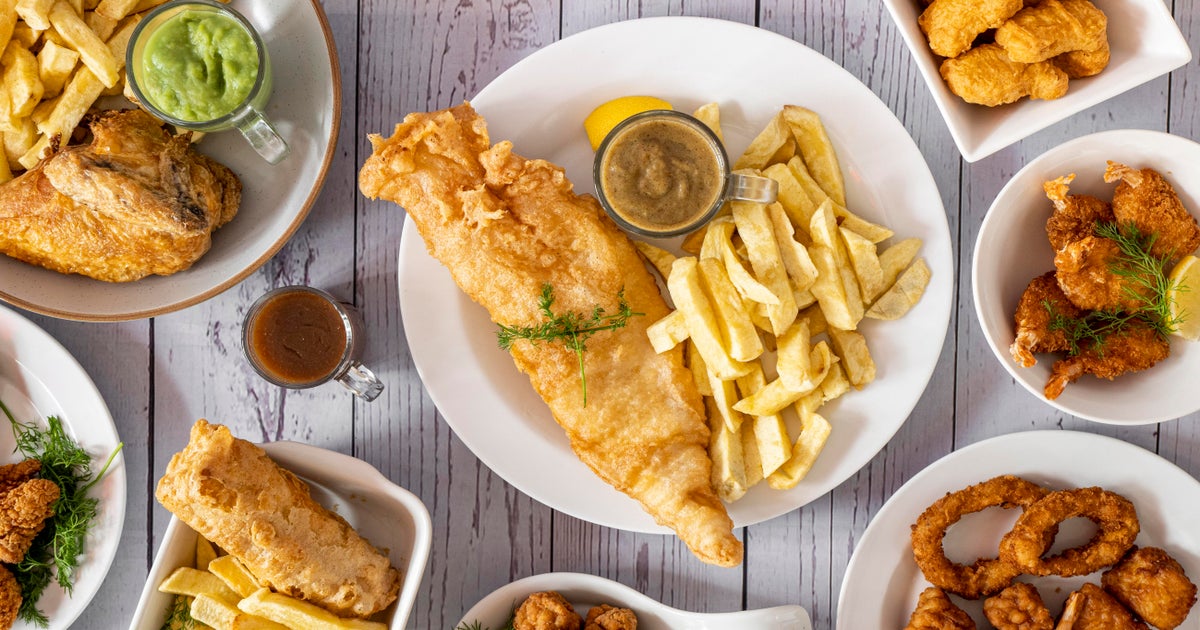 Old Captain Fish and Chips delivery from Tottenham/ Down Lane Park