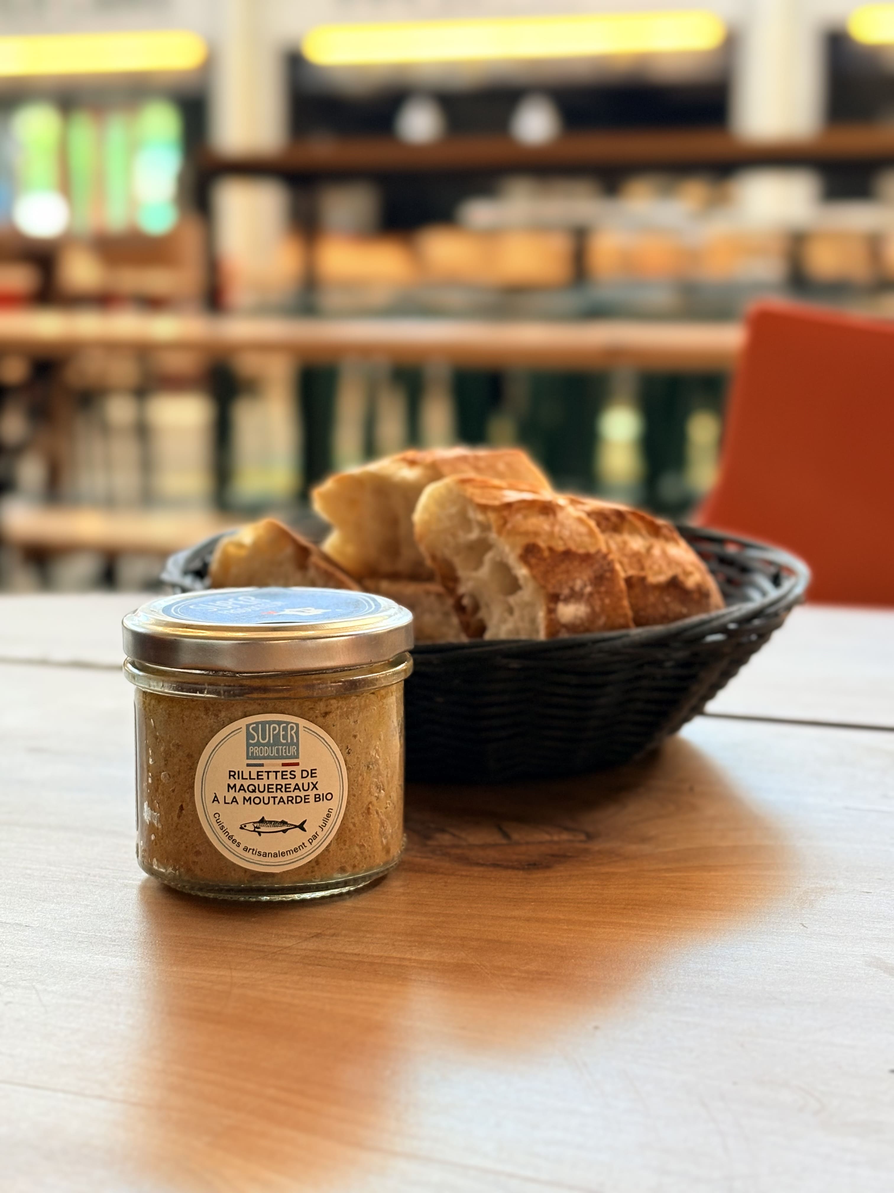 Rillettes de maquereaux à la moutarde