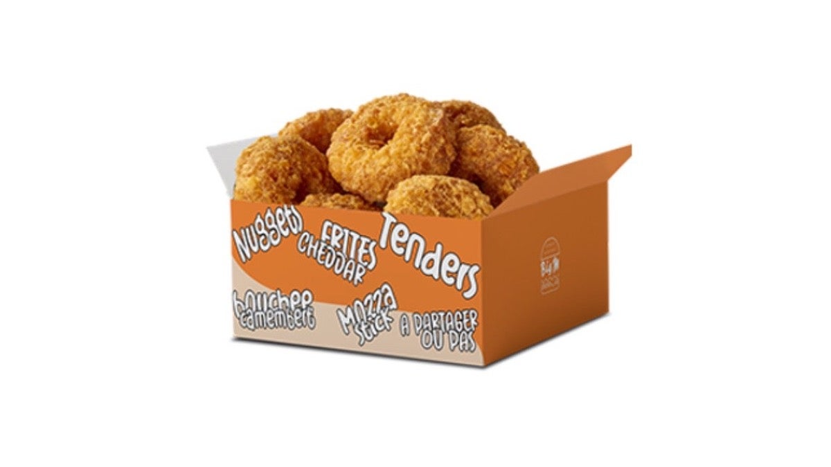 Mini Cheese Donuts x4