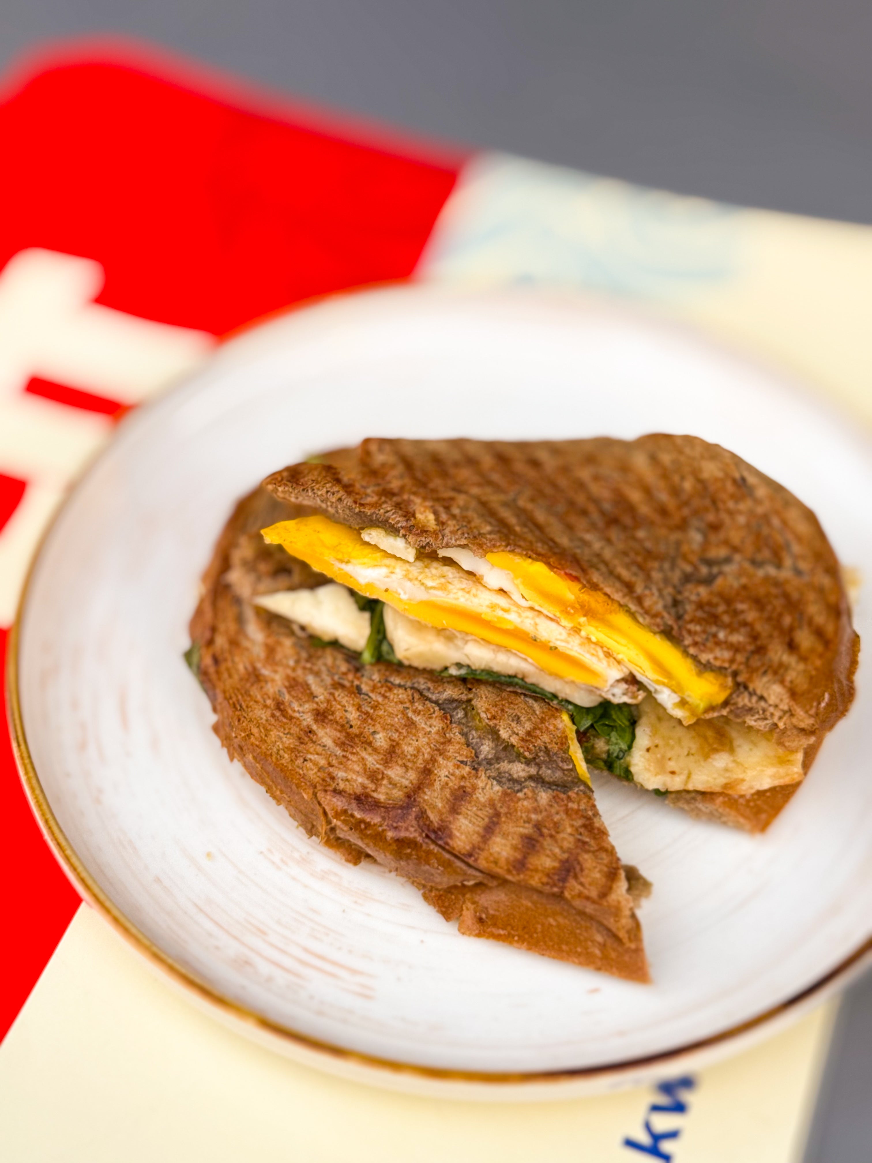 Halloumi Egg Sandwich