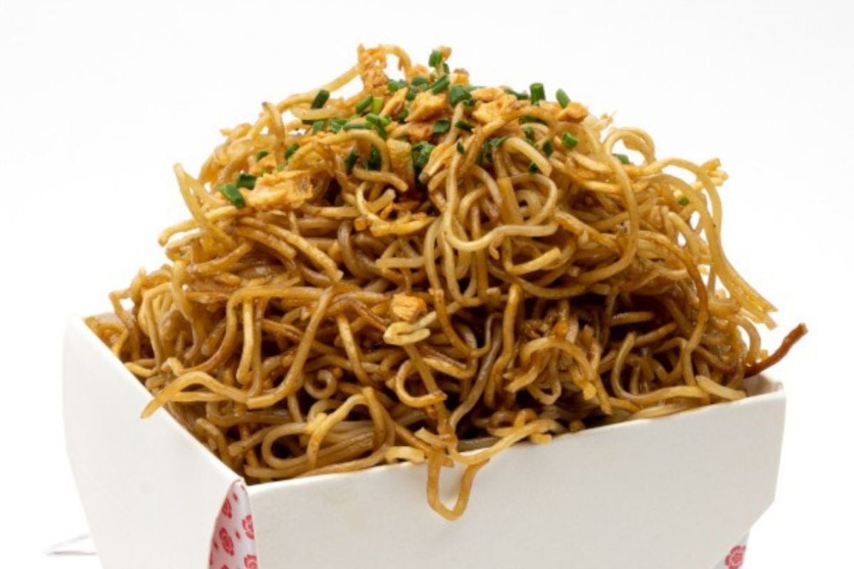Crispy Garlic Thin Noodles