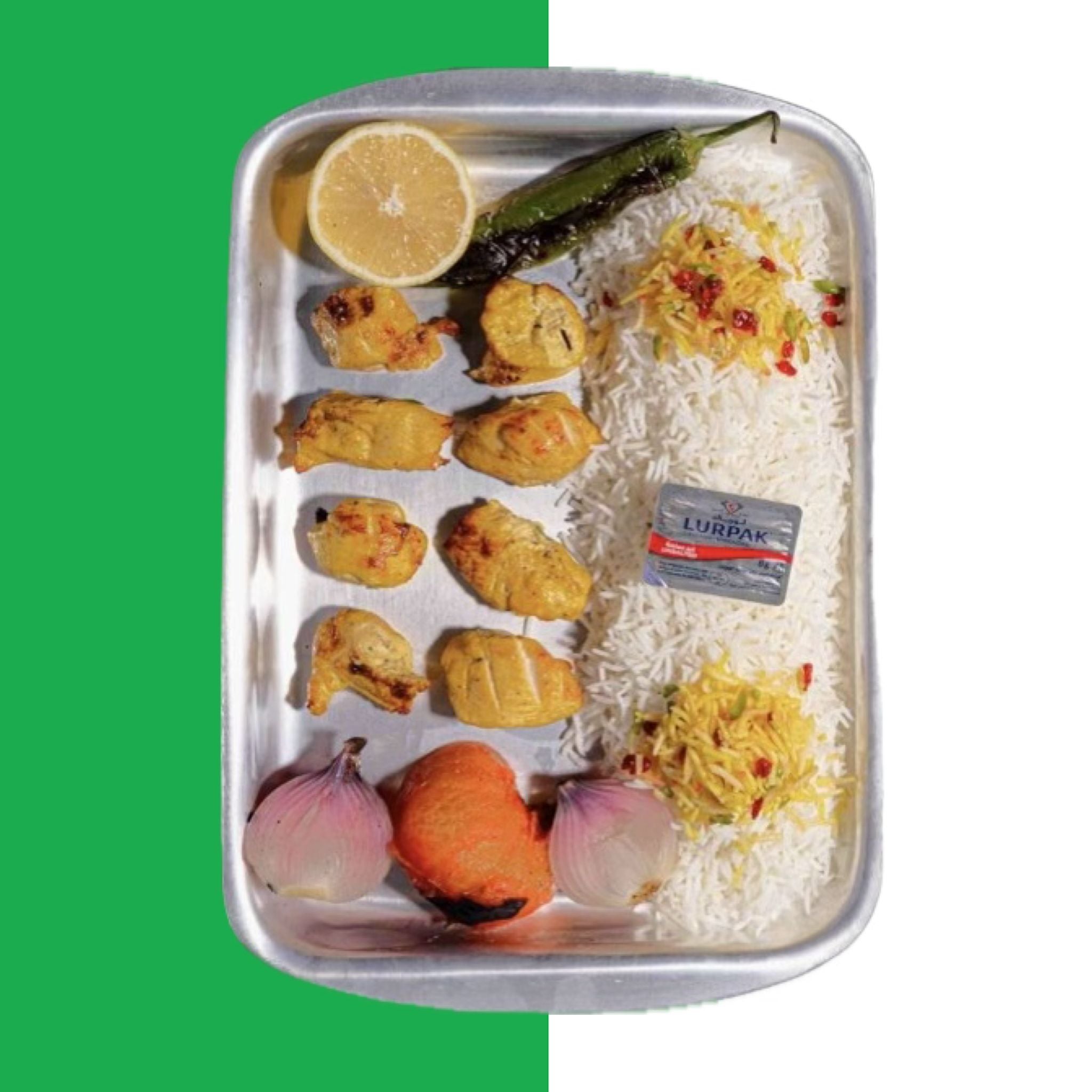 Chicken Joojeh Rice