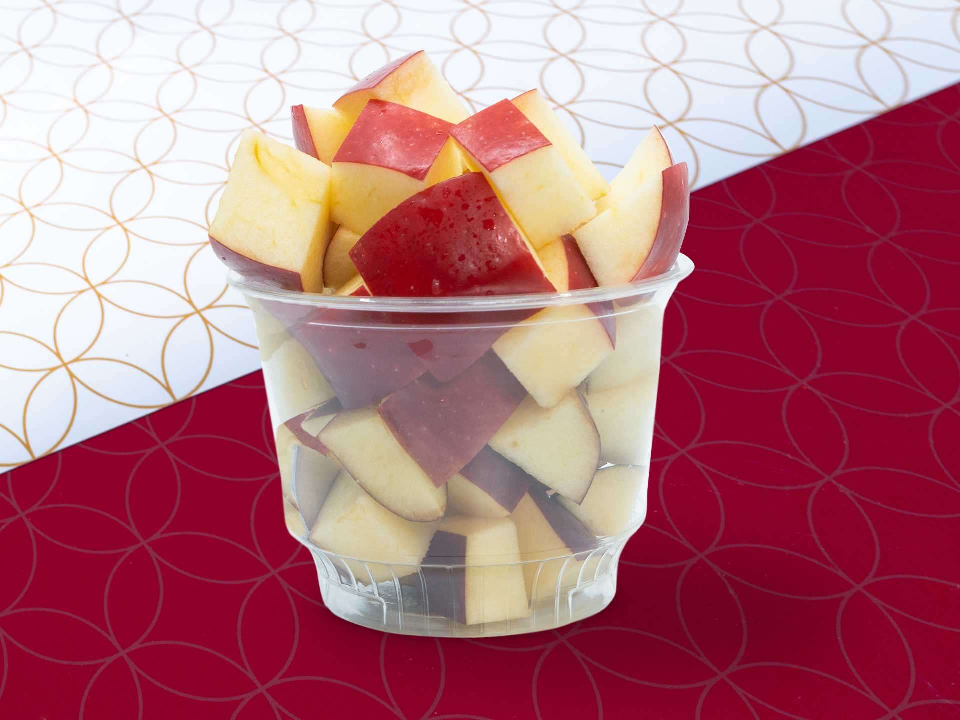 Fresh Red Apple Cuts