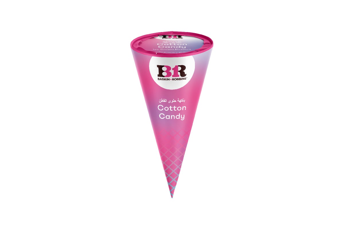 Cotton Candy Cone