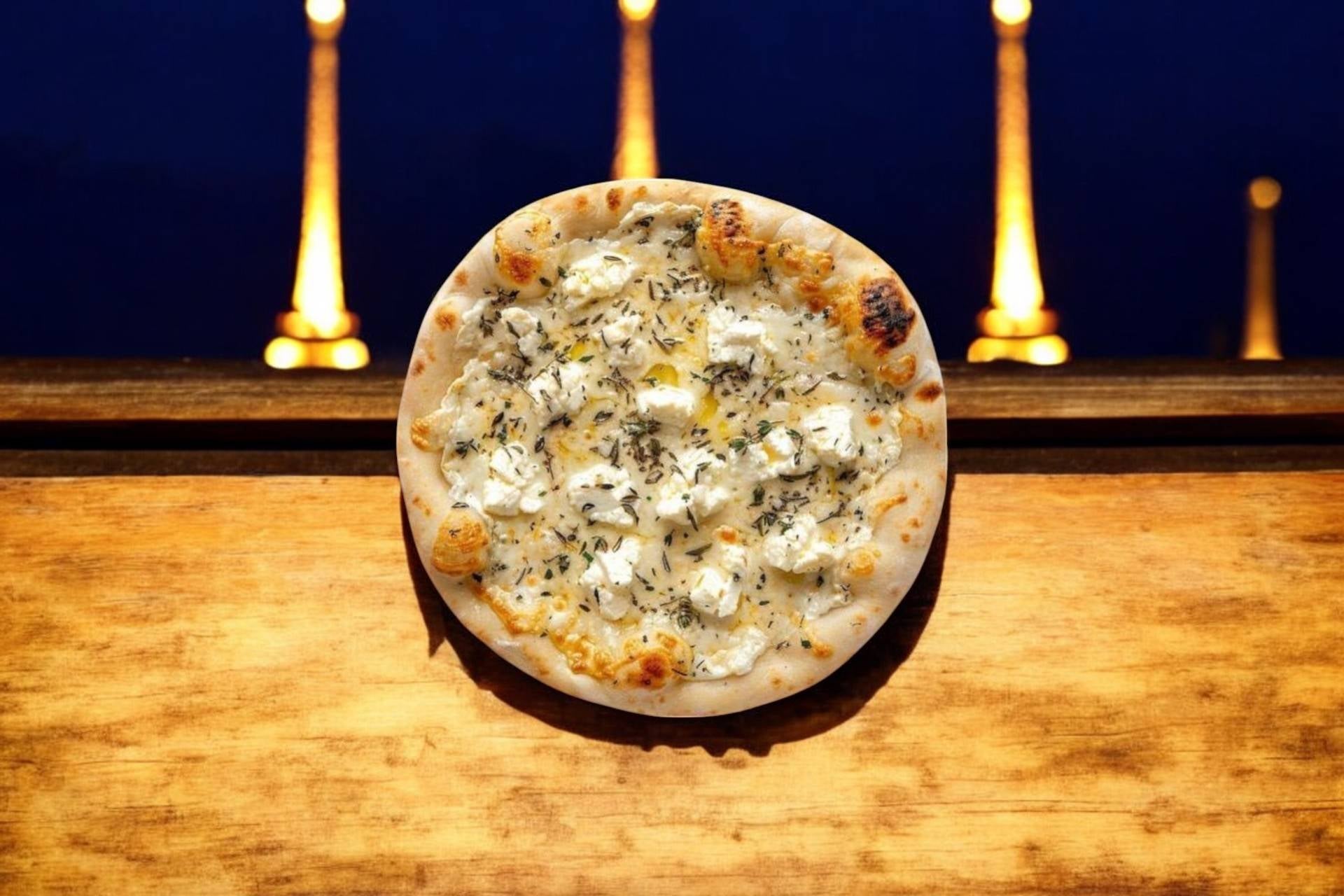 Pizza chèvre miel🍕🧀