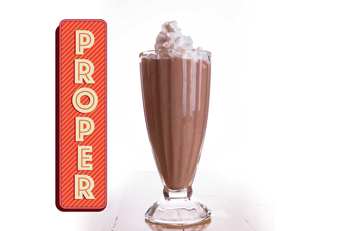 Peanut Butter & Chocolate Shake