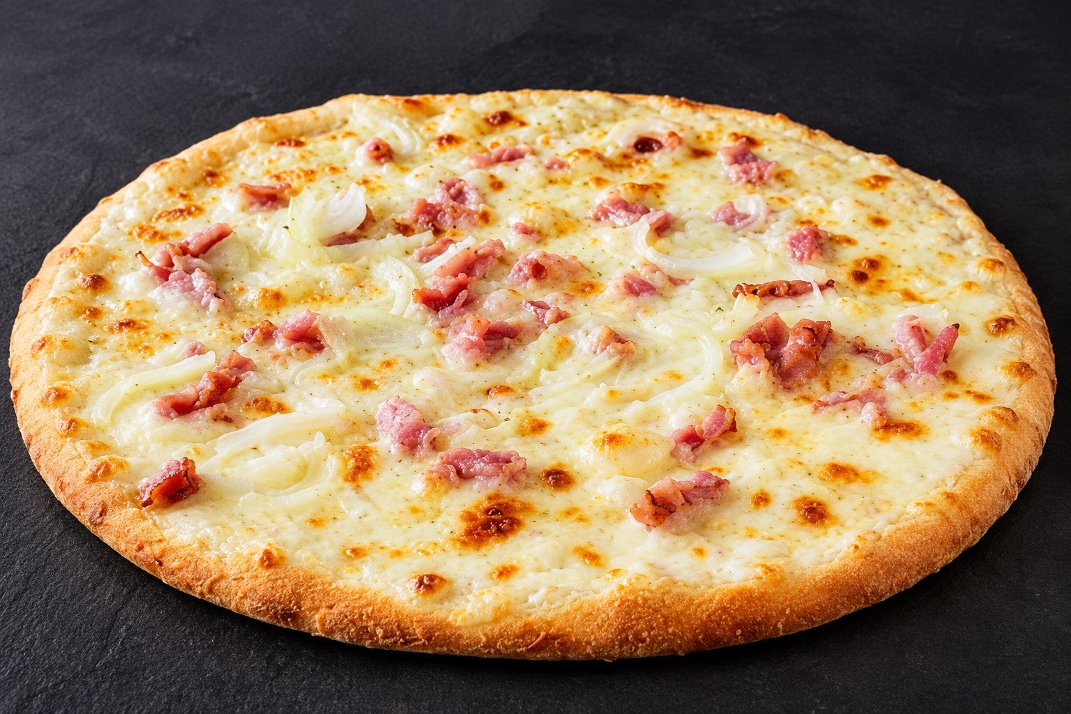 🥓🧅 Pizza Flammenküche