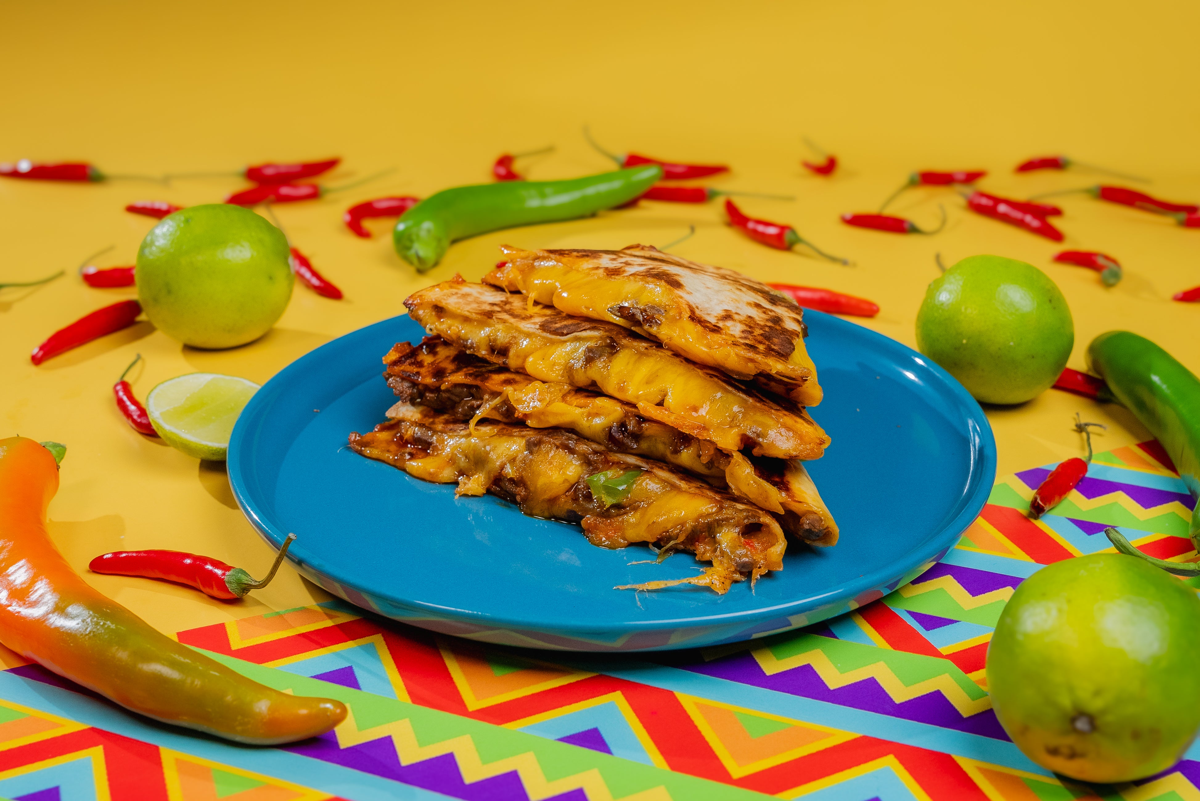 🌶️ Carne Quesadillas