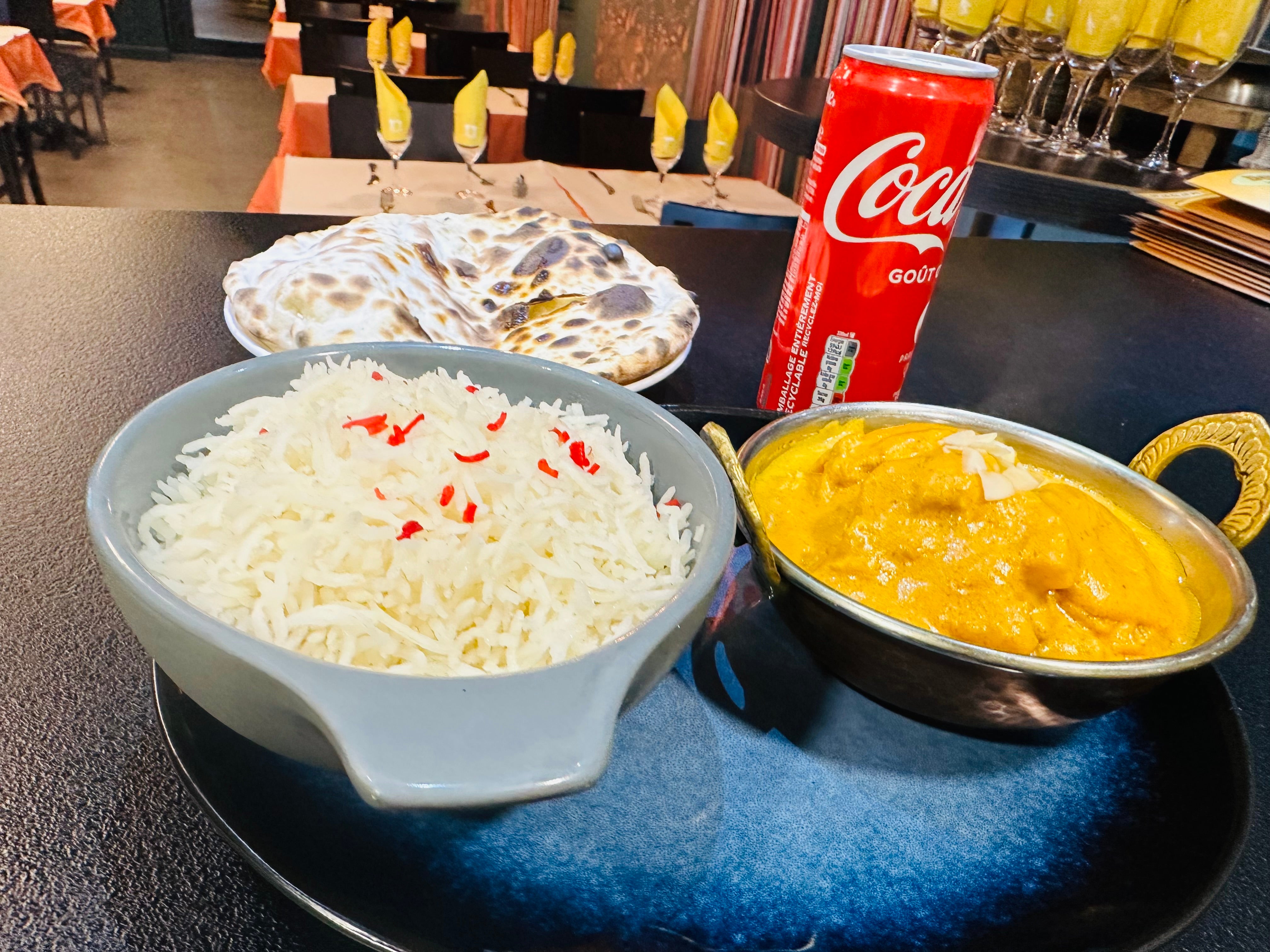 Menu Assiettes korma