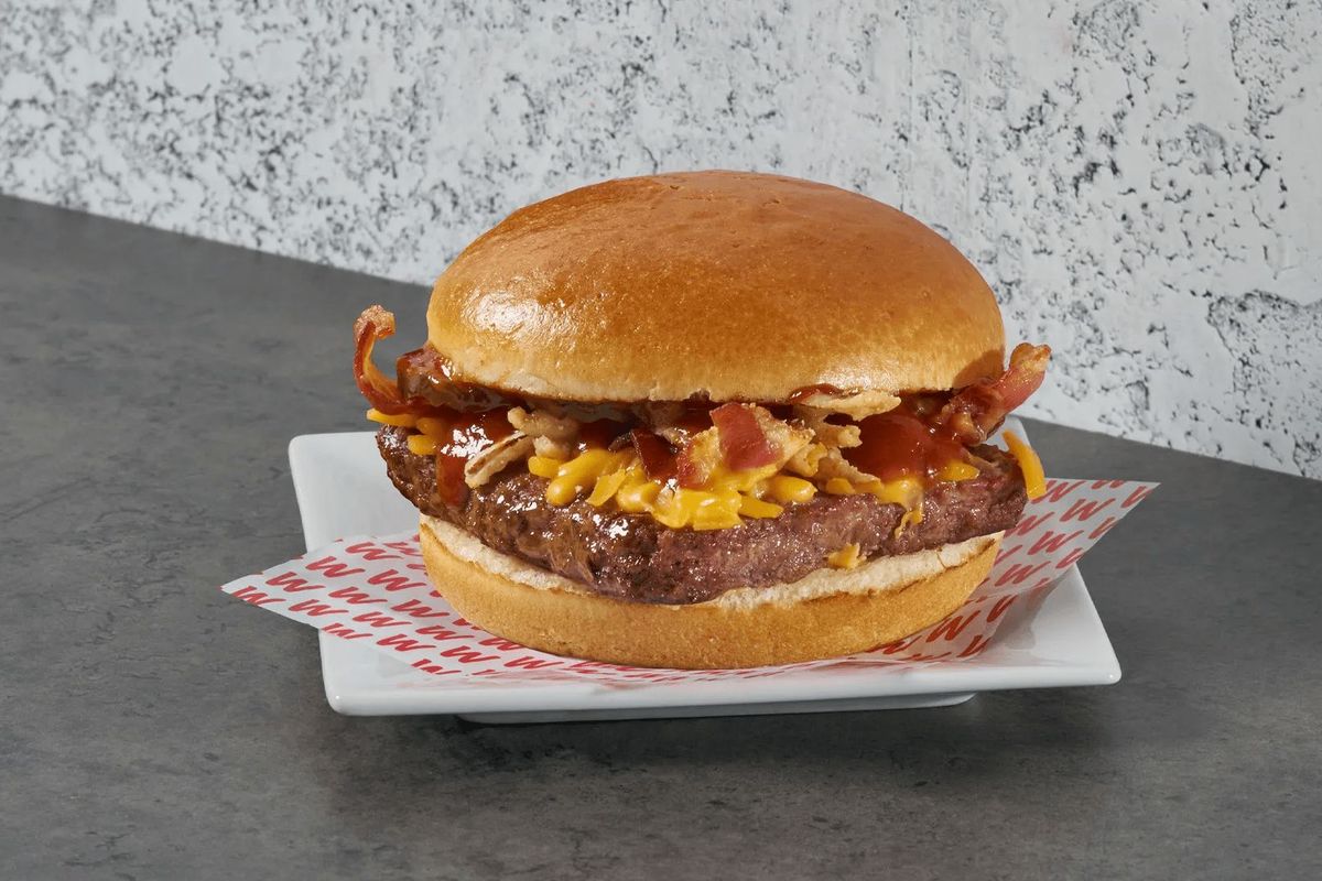 BBQ Bacon Melt Cheeseburger  