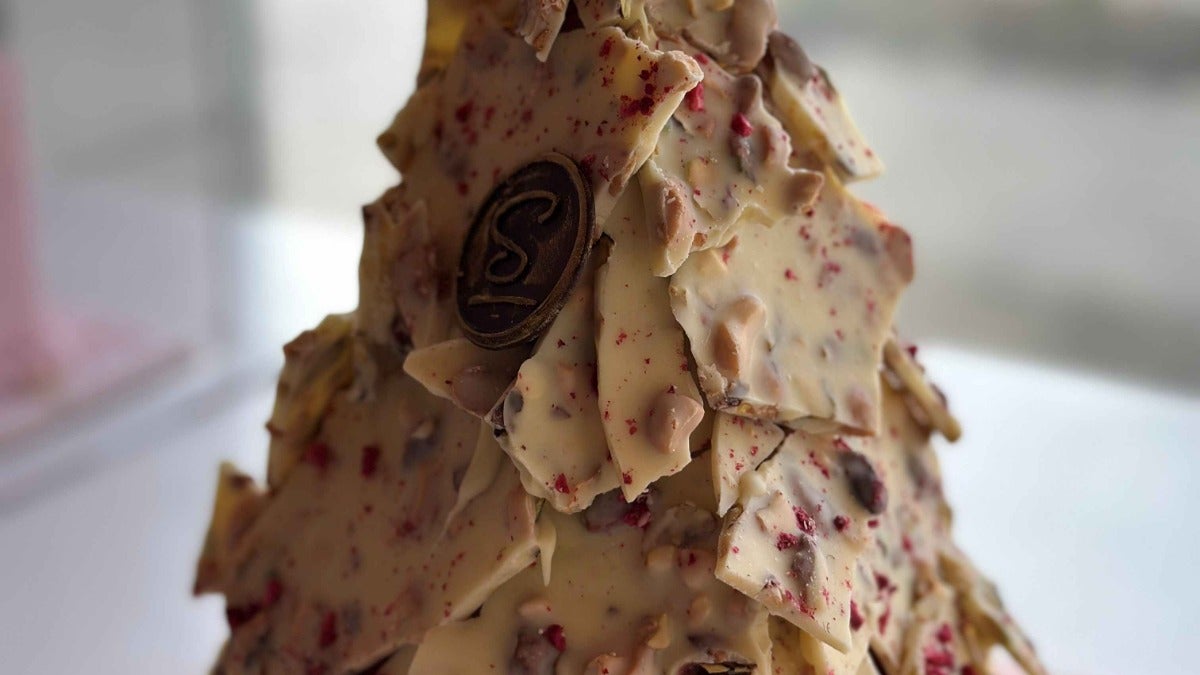 White Mixed Nuts Tower