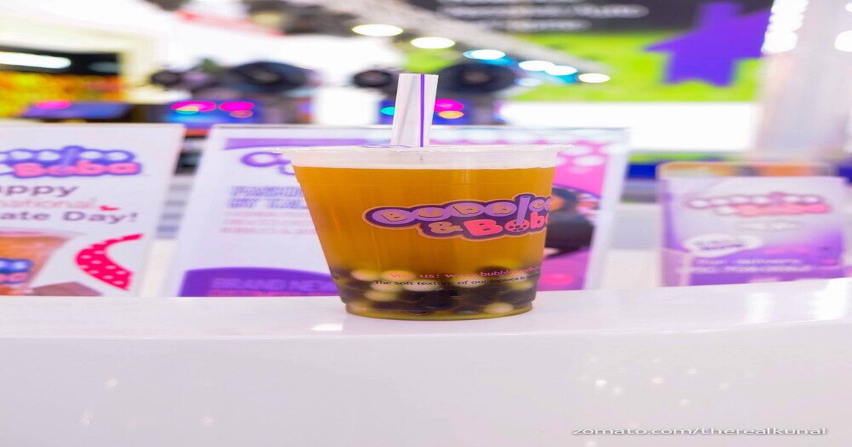 Bubbles & Boba delivery from Dubai Canal Walk Order with Deliveroo