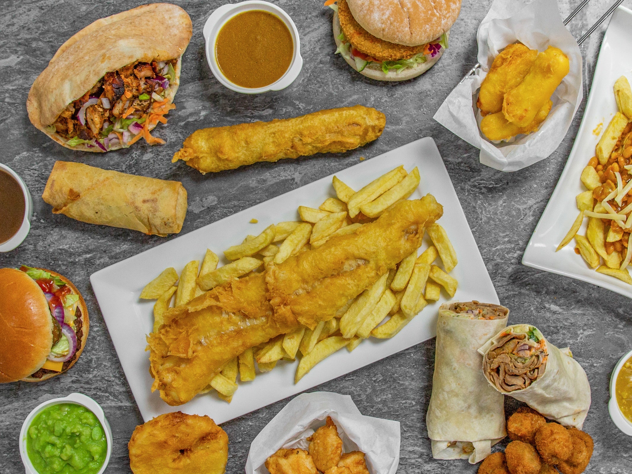 Donnellys Fish and Chips delivery from Worcester Order with Deliveroo