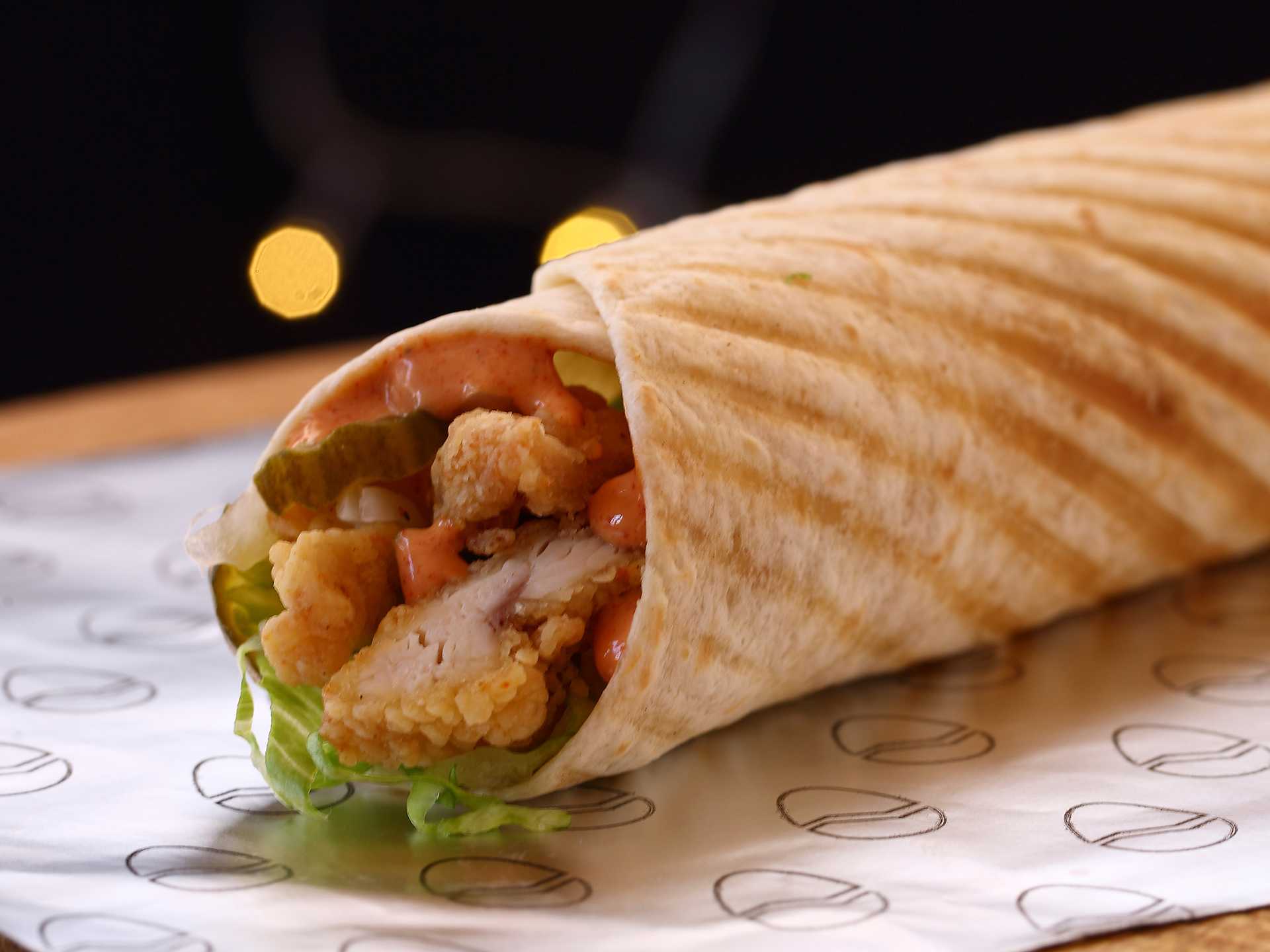 Hatch Chicken Wrap