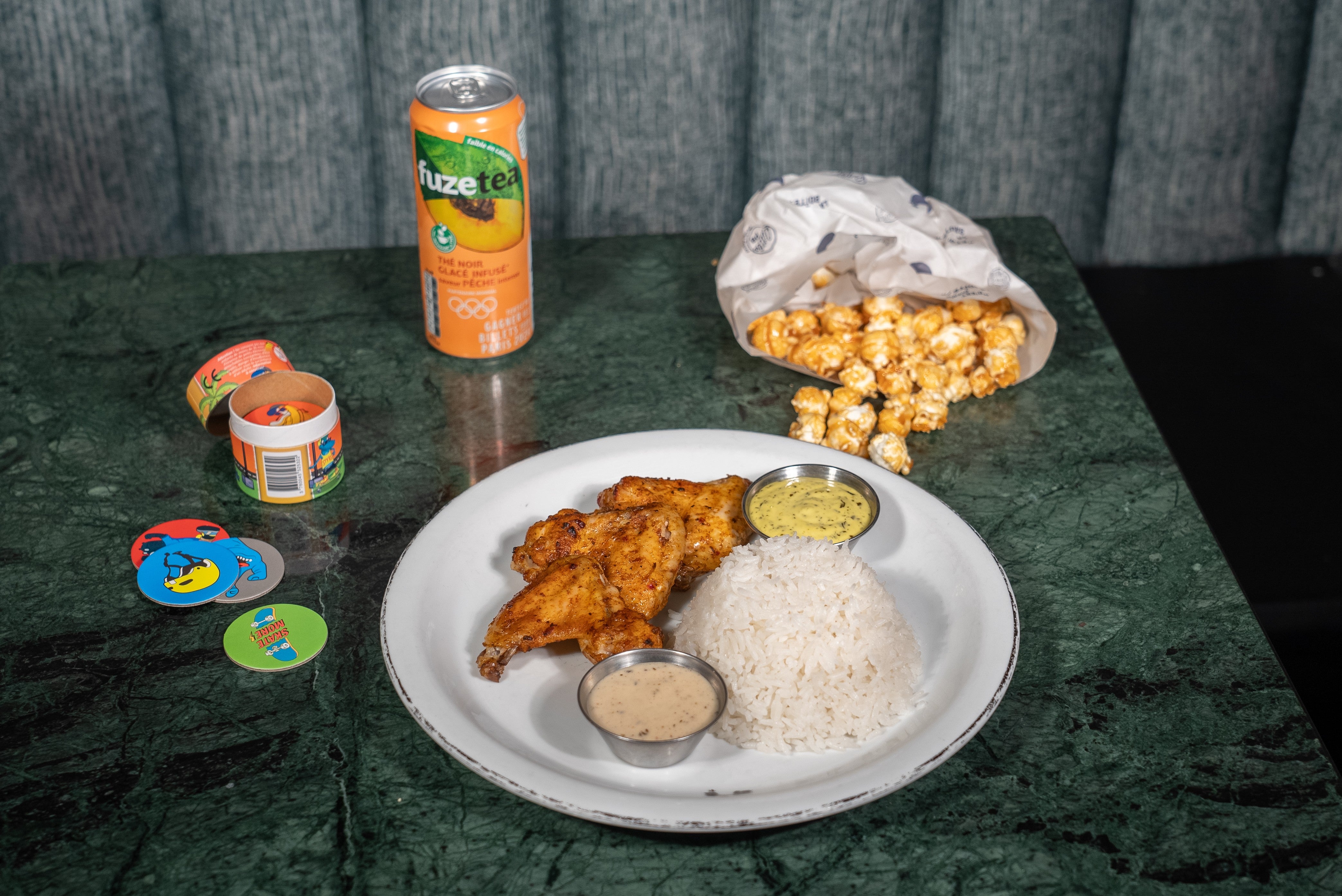 Menu Poussin Wings