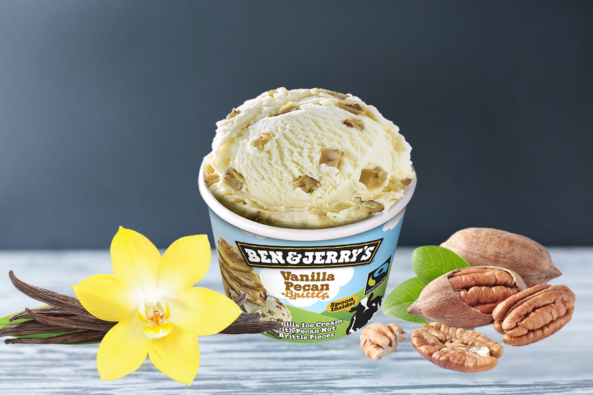 Ben & jerry's Vanilla pecan 100 mL