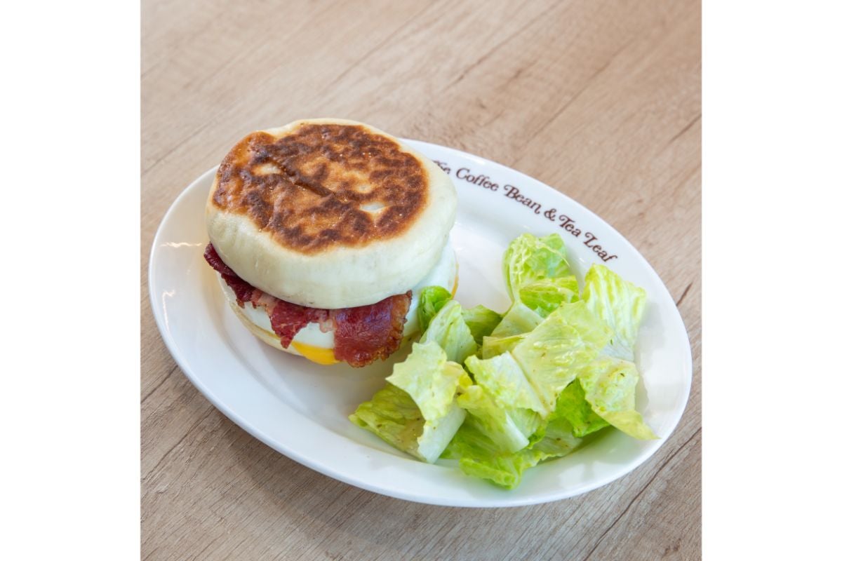 Beef Bacon Cheese and Egg Muffin