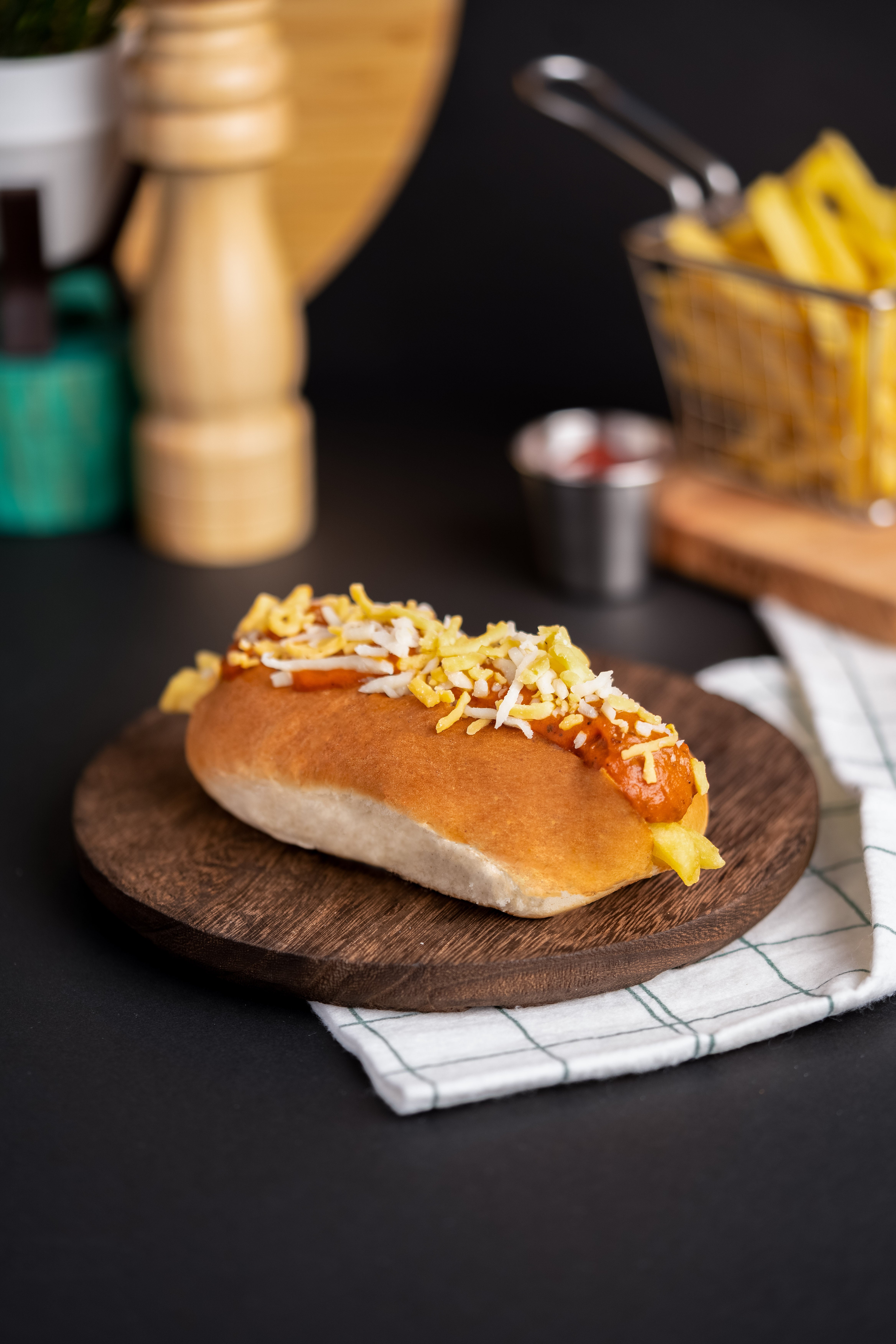 Cheese Hotdog Sandwich