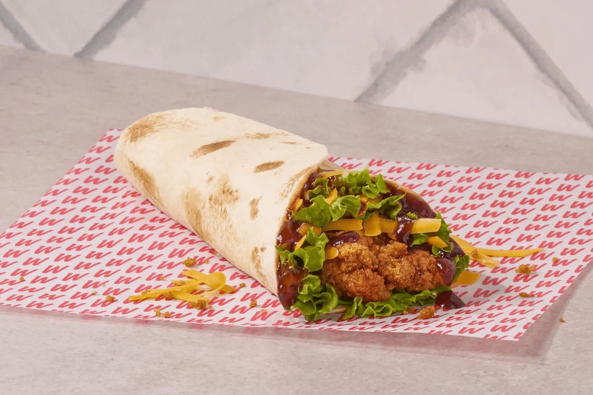 BBQ Chicken Tender Wrap