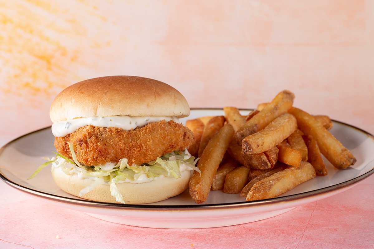 Chicken Burger & Side