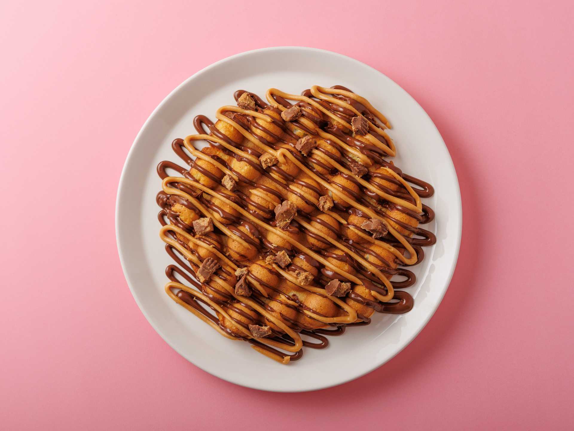 Reese's Peanut Butter Bubble Waffle