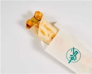 Tawook Saj sandwich