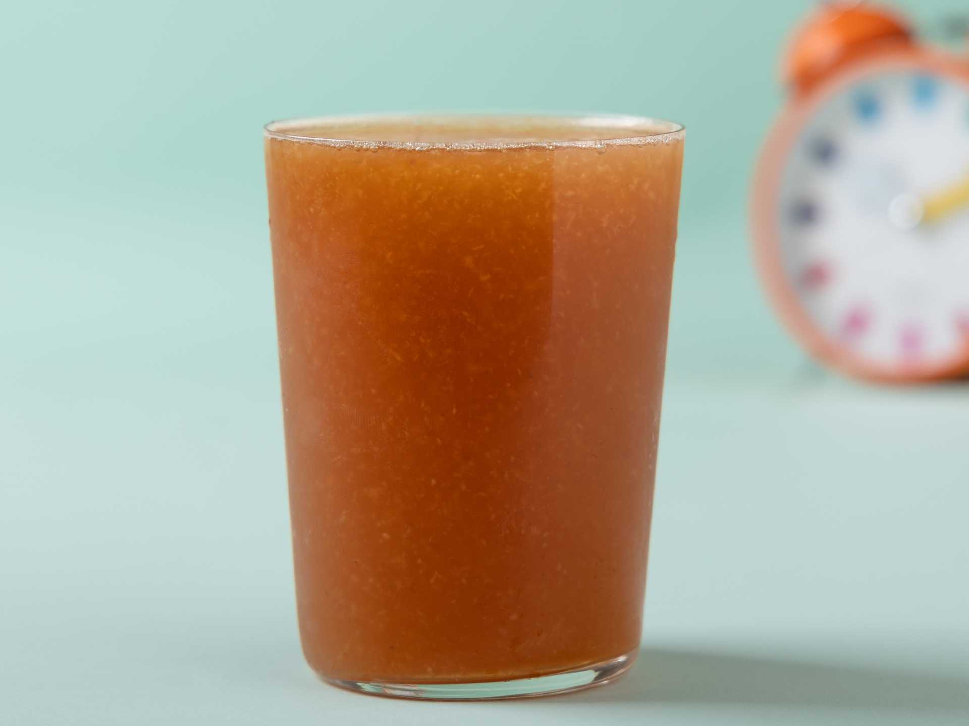 Fresh Red Apple Juice